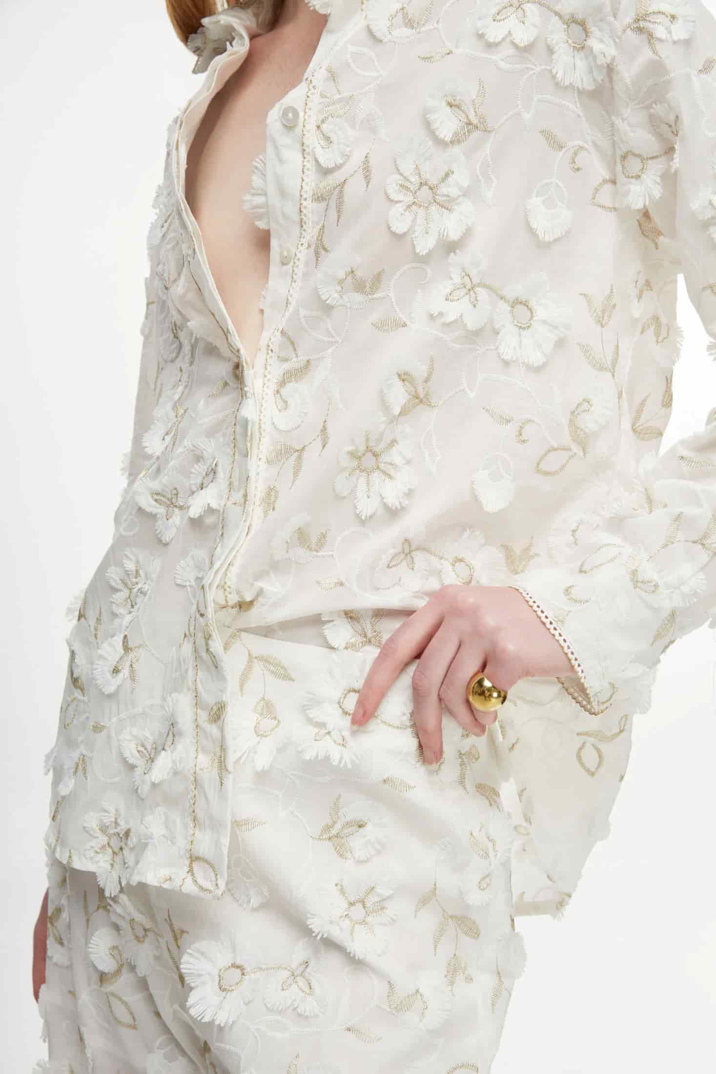 CELIA PANTS WHITE - miniatura 11