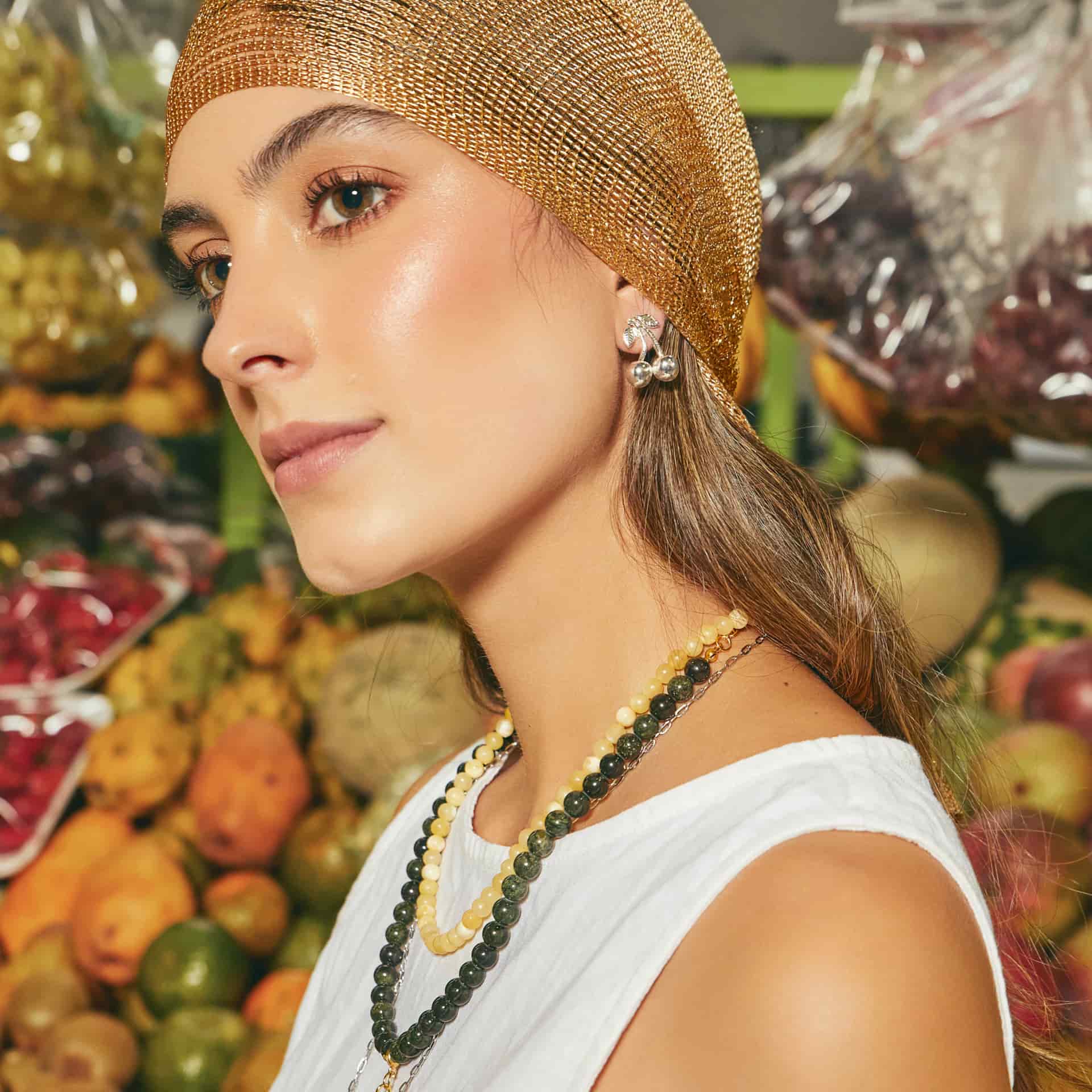 Aretes de cereza - miniatura 3