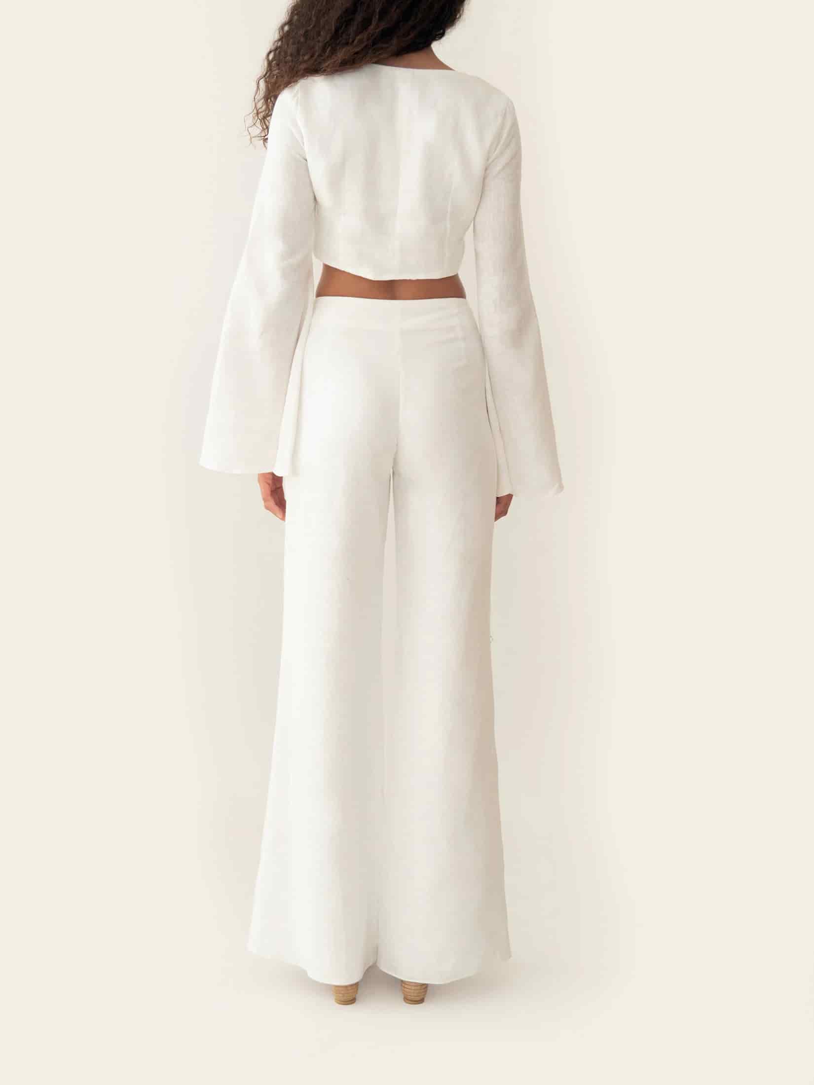 AMELIE PANT IVORY - miniatura 4