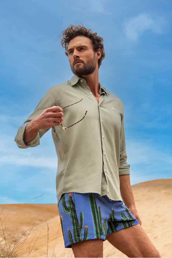 CAMISA VERDE DUNNOS - miniatura 2