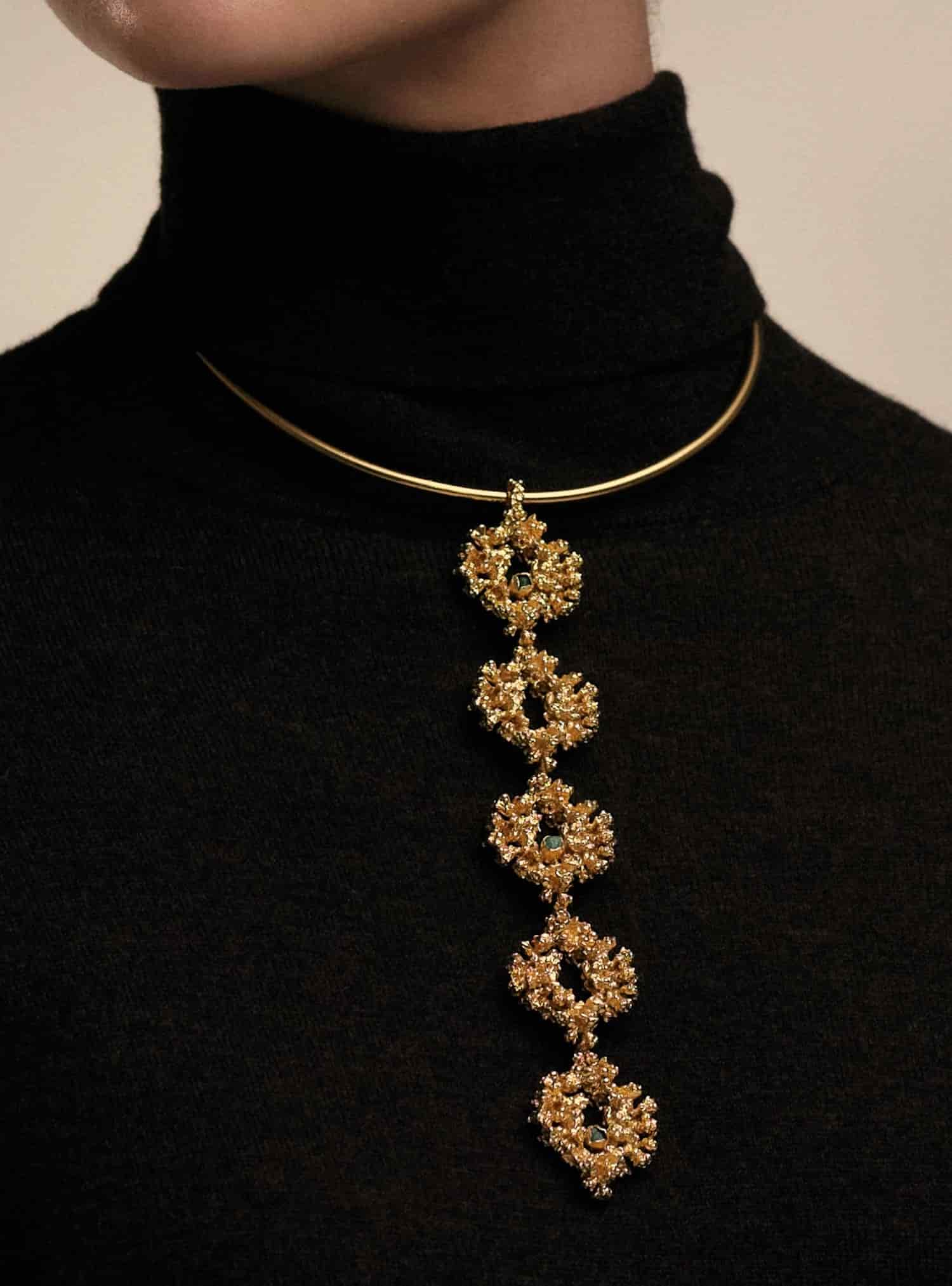 Halo Tie Necklace - miniatura 3