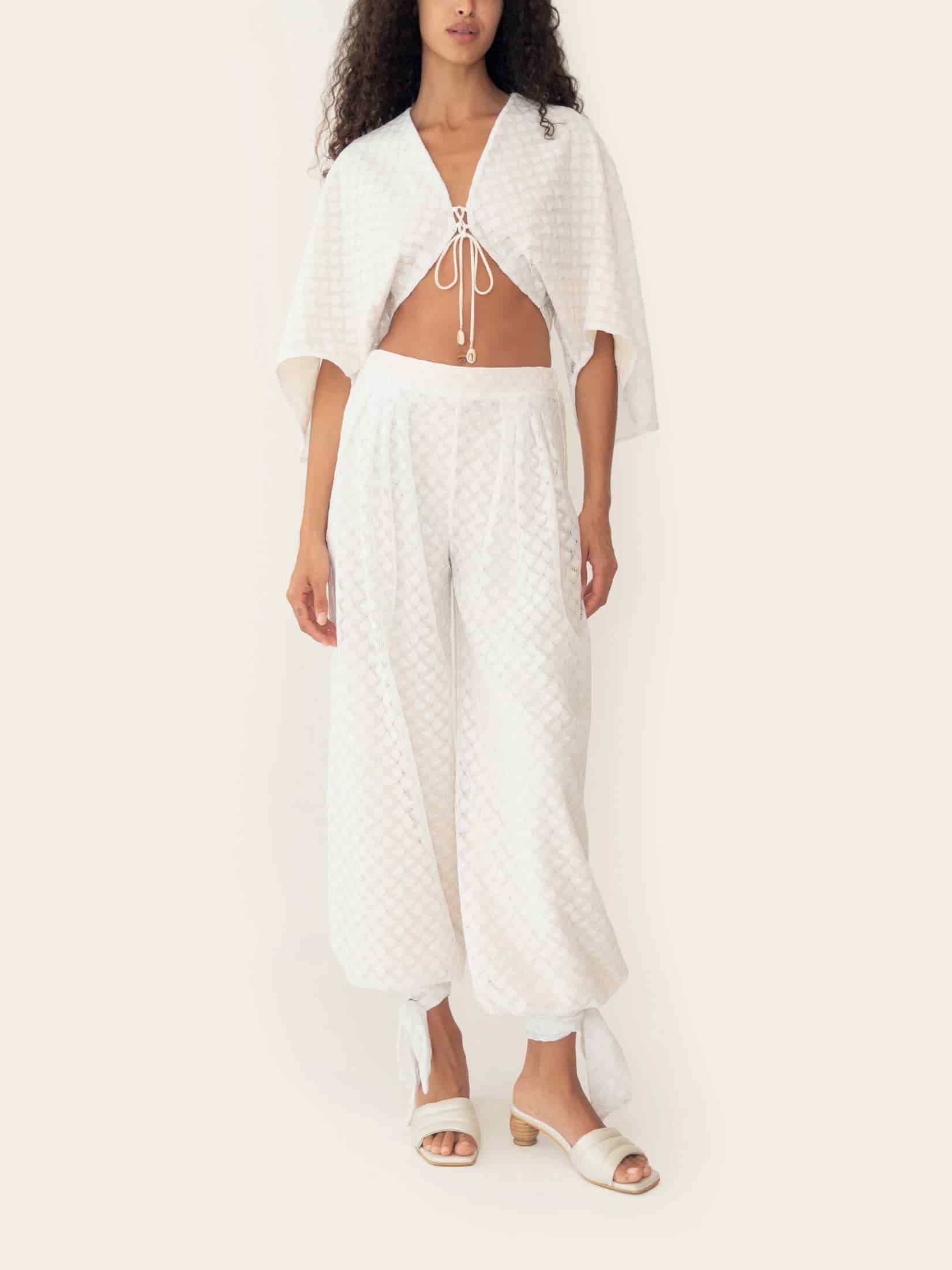 ELIF PANT WHITE - miniatura 2