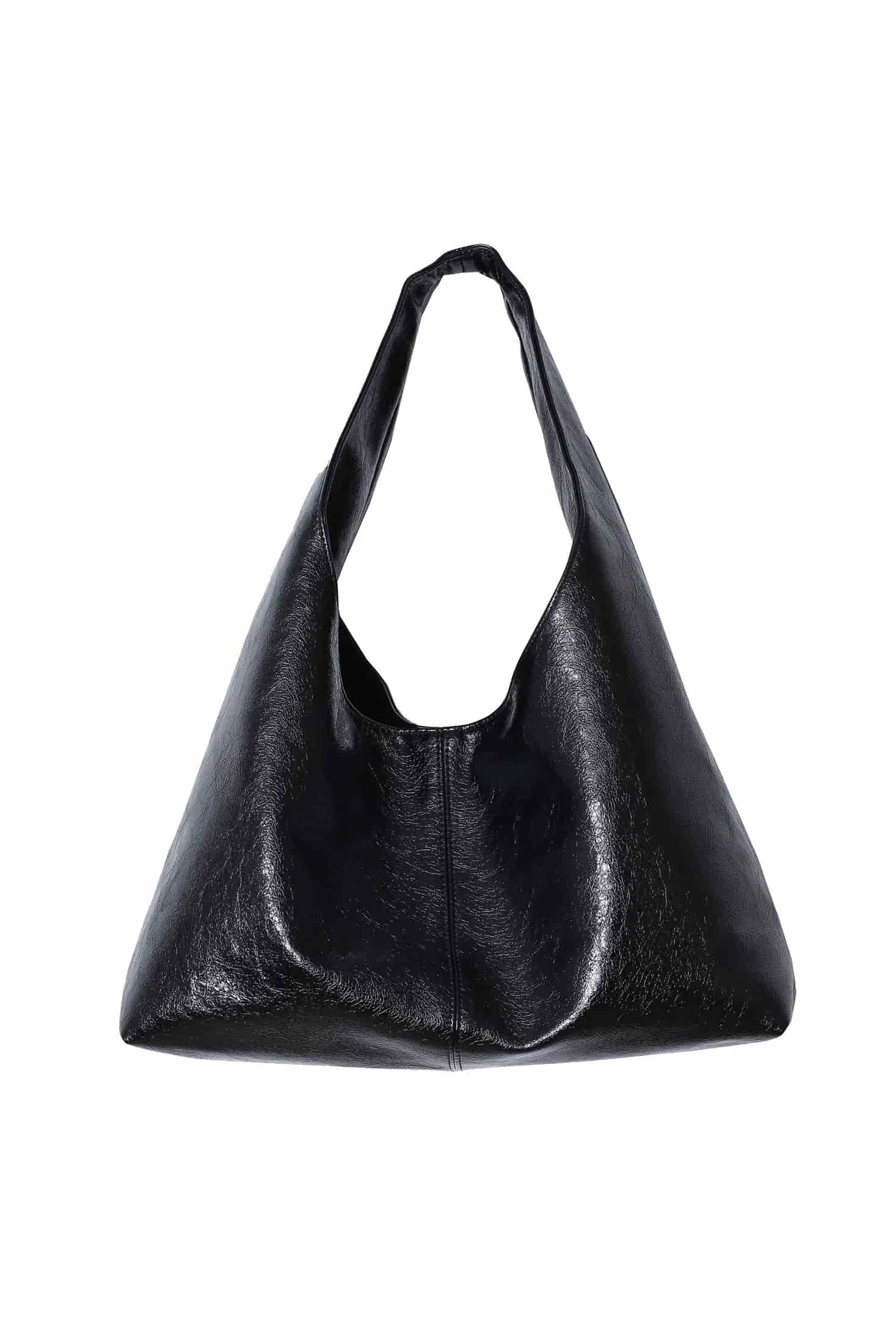 METALLIC LEATHER BAG - miniatura 2