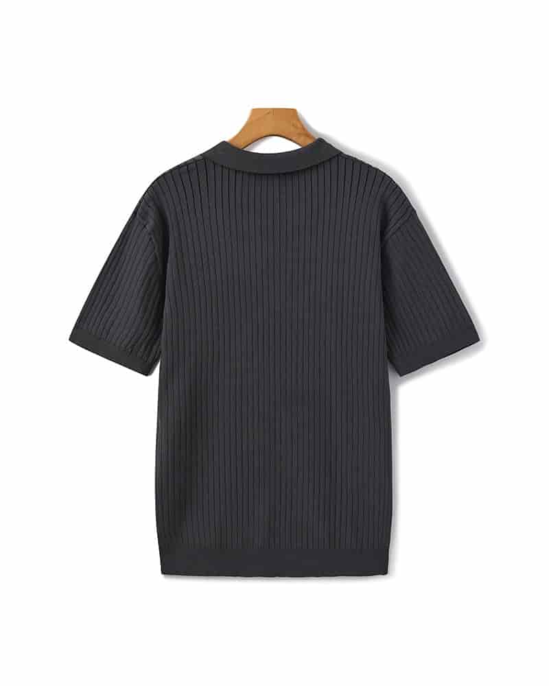 Premium Ribbed Polo - miniatura 18