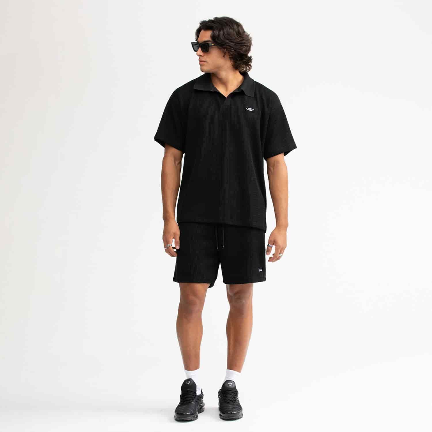 Knit Resort Bermuda - Black - miniatura 3