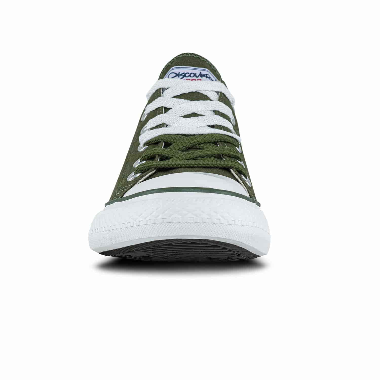 Tenis Casuales Discovery Bajo Verde Oliva Croydon Unisex - miniatura 3