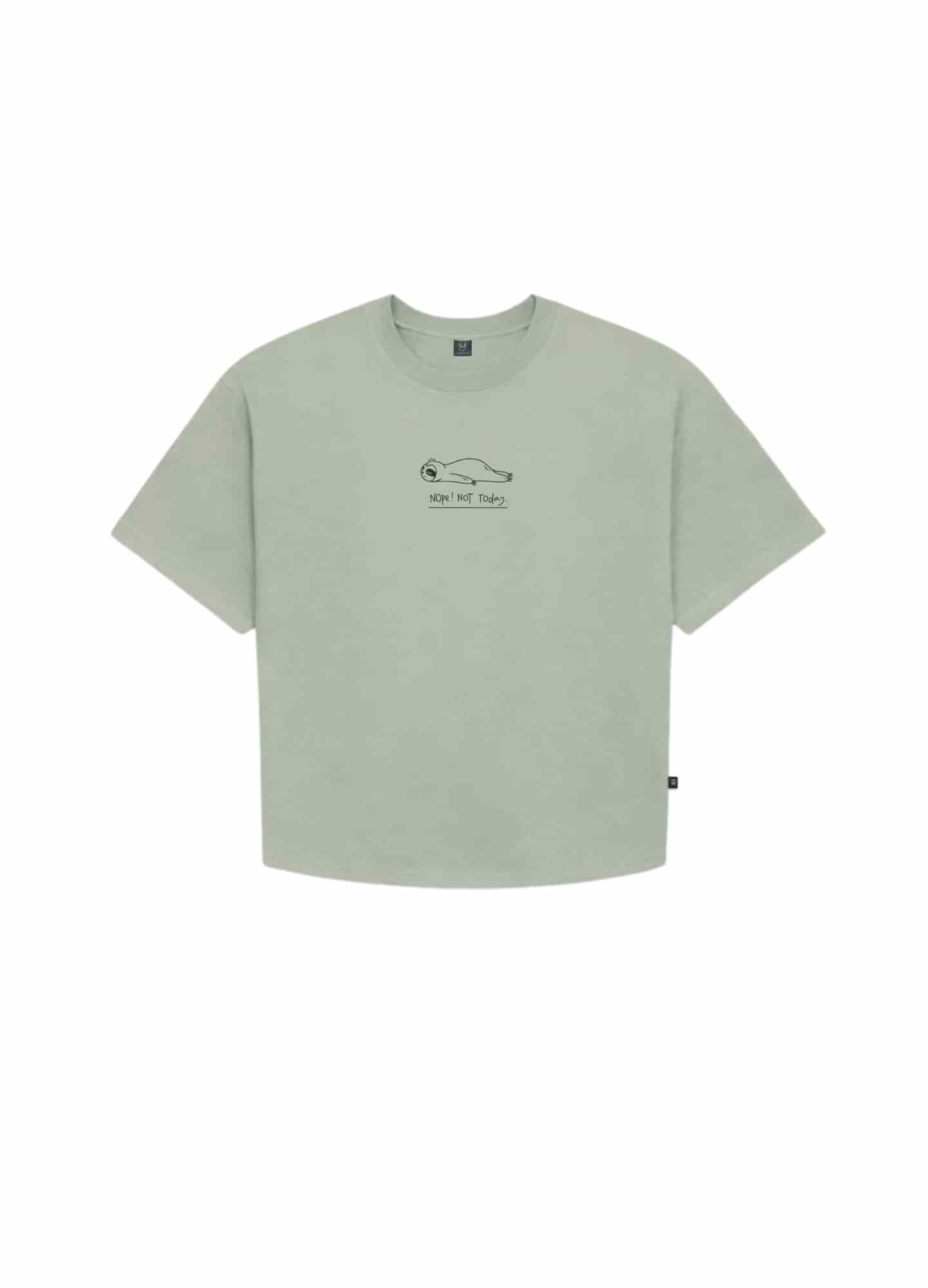 Nop Today Crop Top – Verde Oliva - miniatura 1