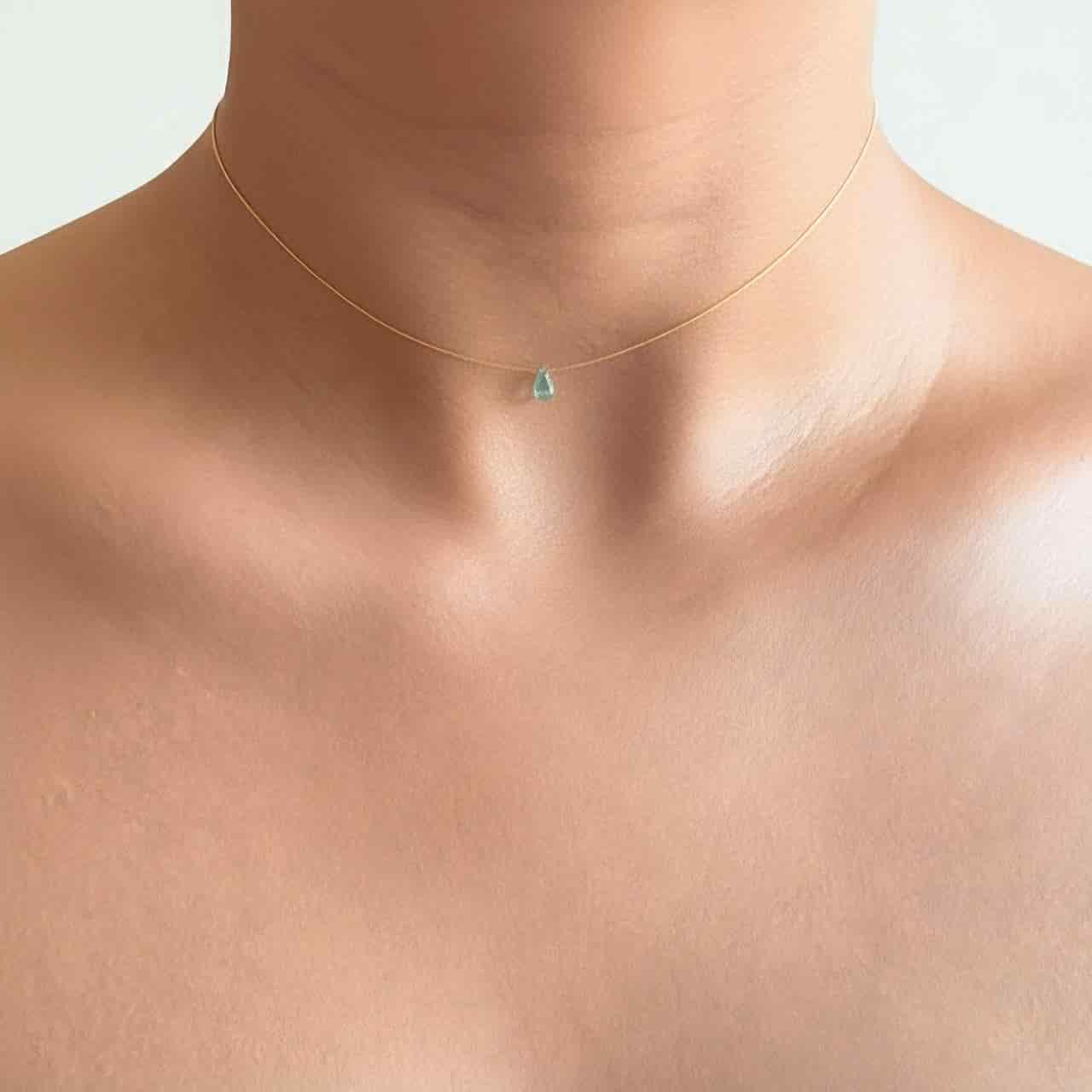 Tiny Drop Necklace - miniatura 3