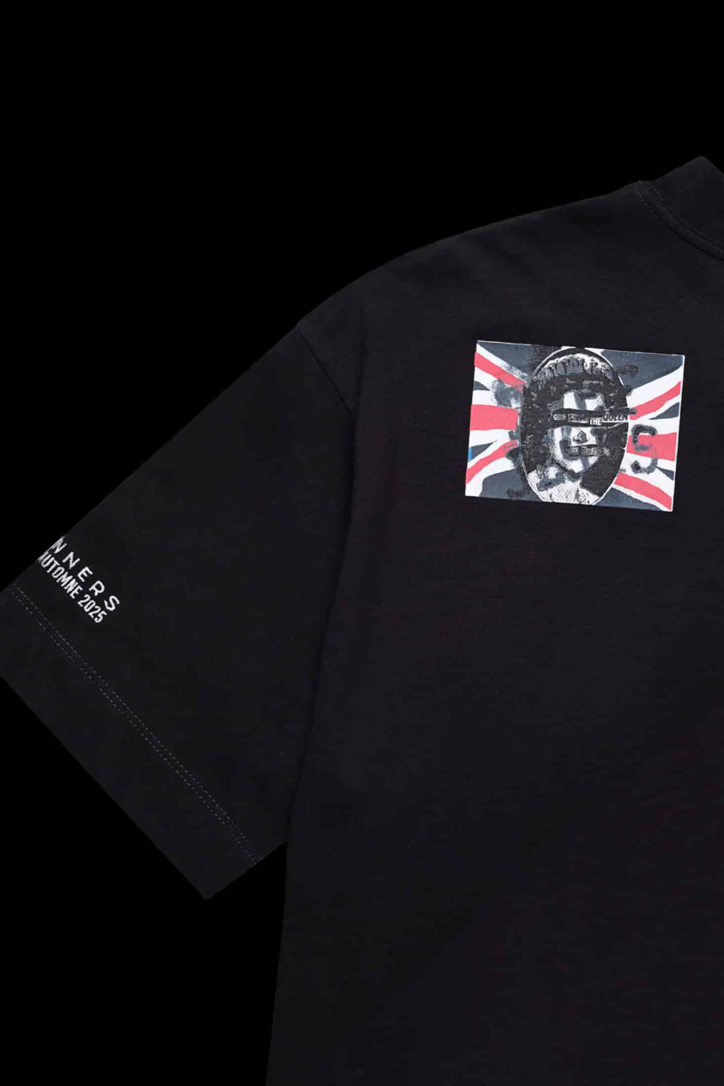 STAMPS BLACK T-SHIRT - miniatura 4