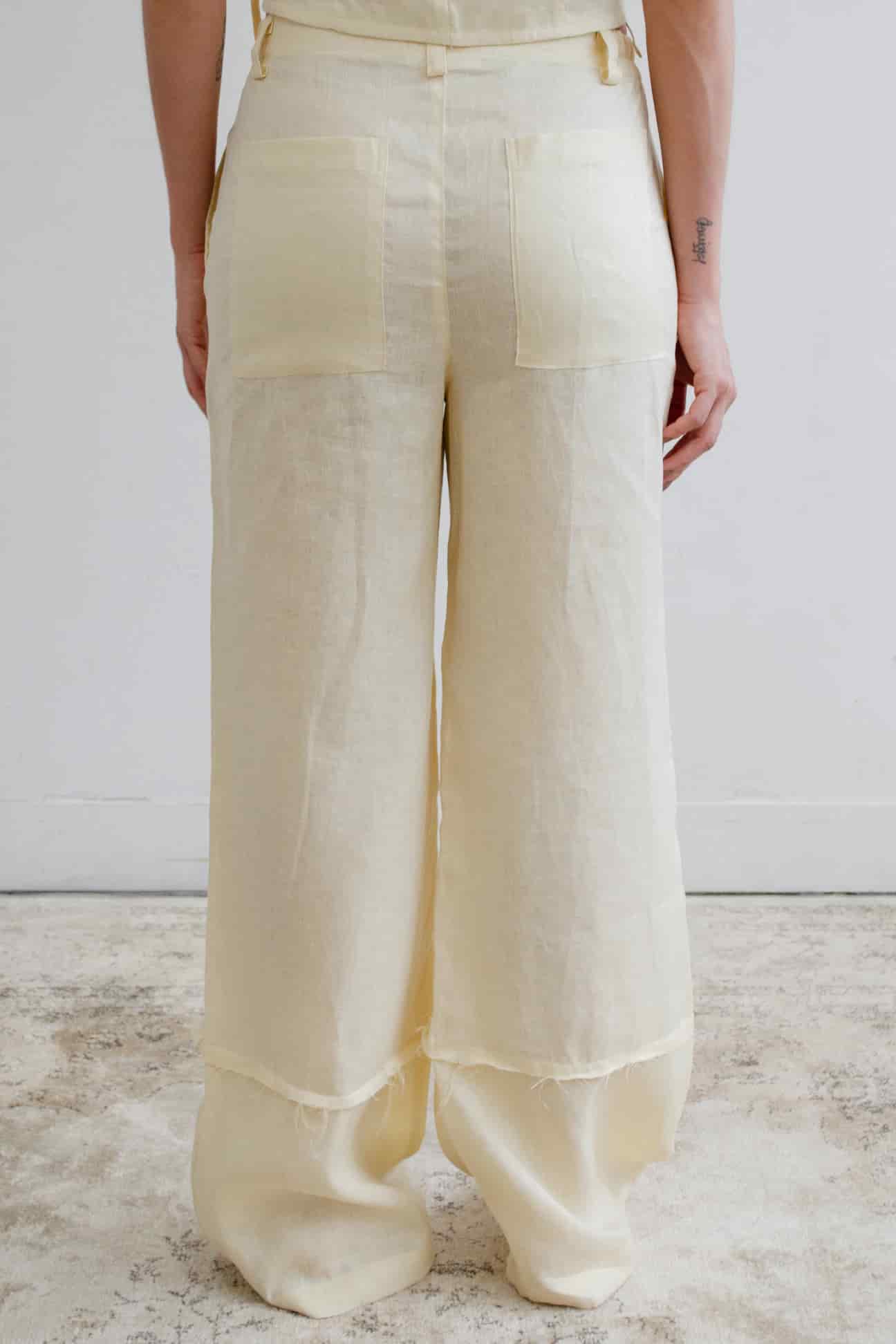Pantalón Roca | Amarillo Butter Yellow - miniatura 5