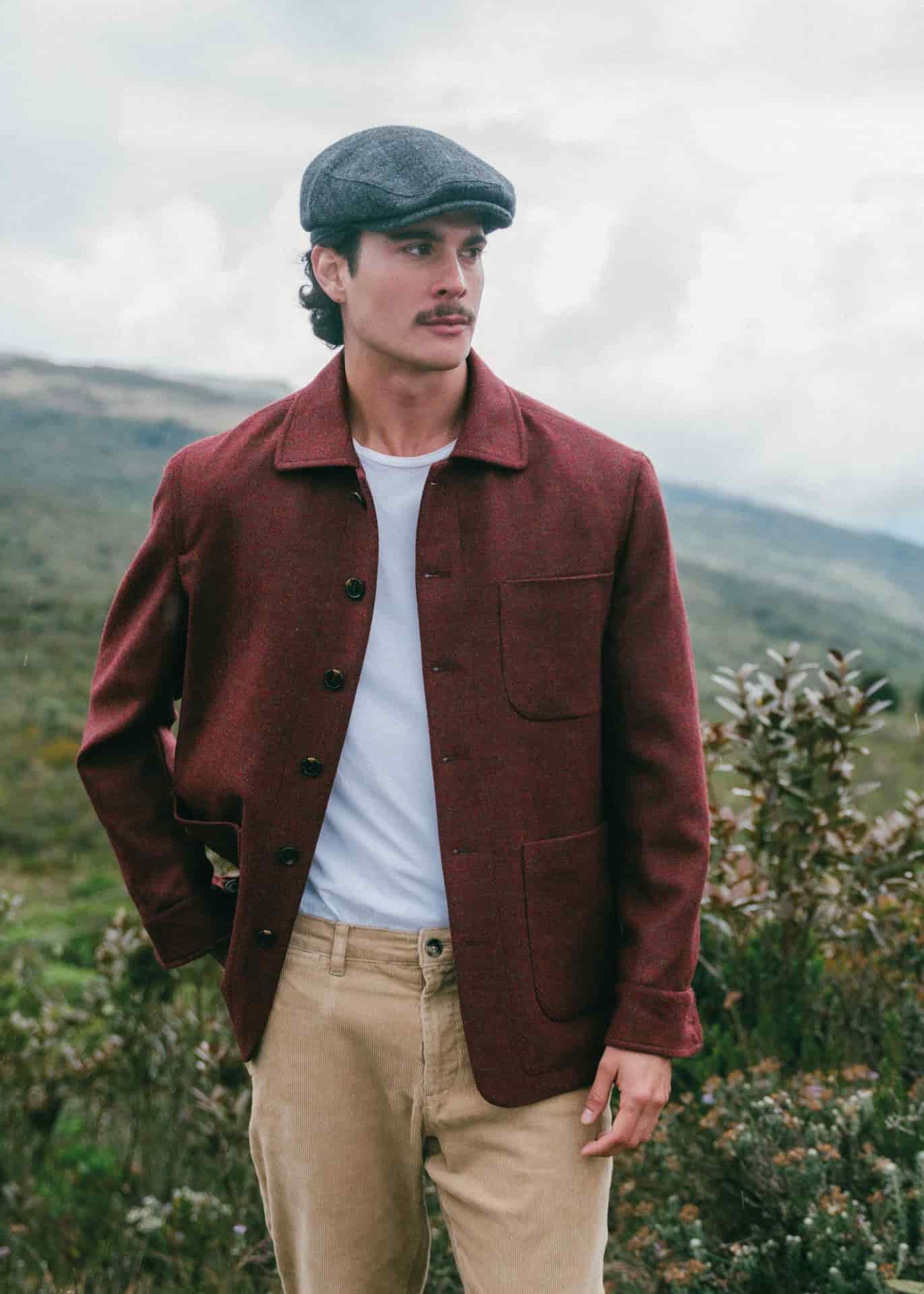 Chaqueta Porto Vino Tinto - miniatura 3