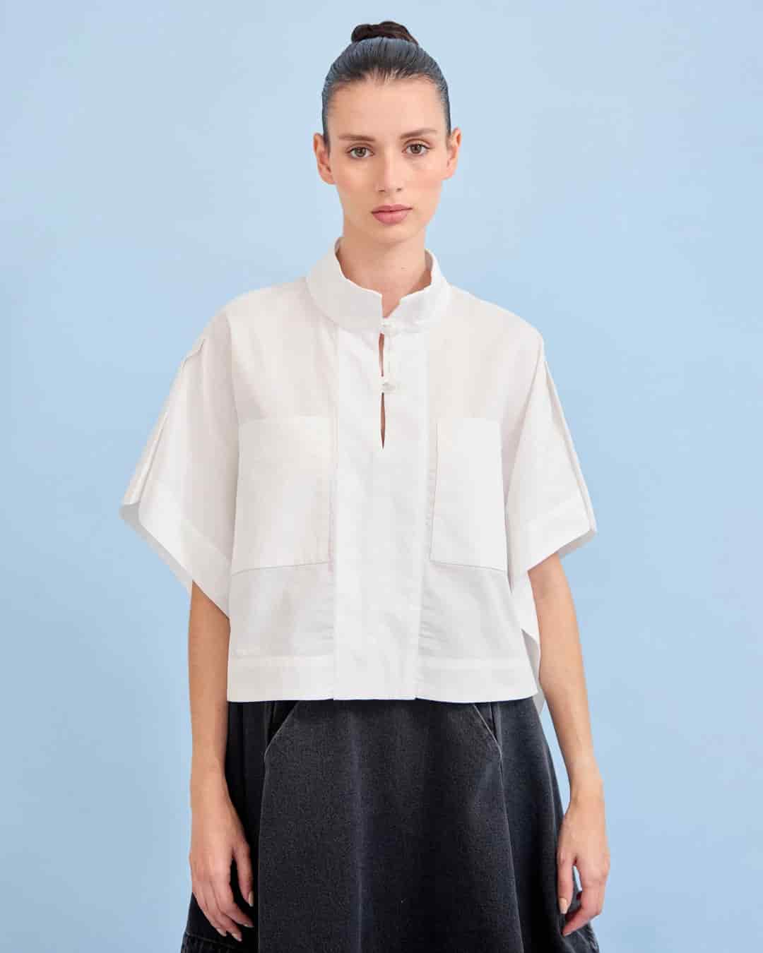 Blusa MERÍN BLANCA - miniatura 1
