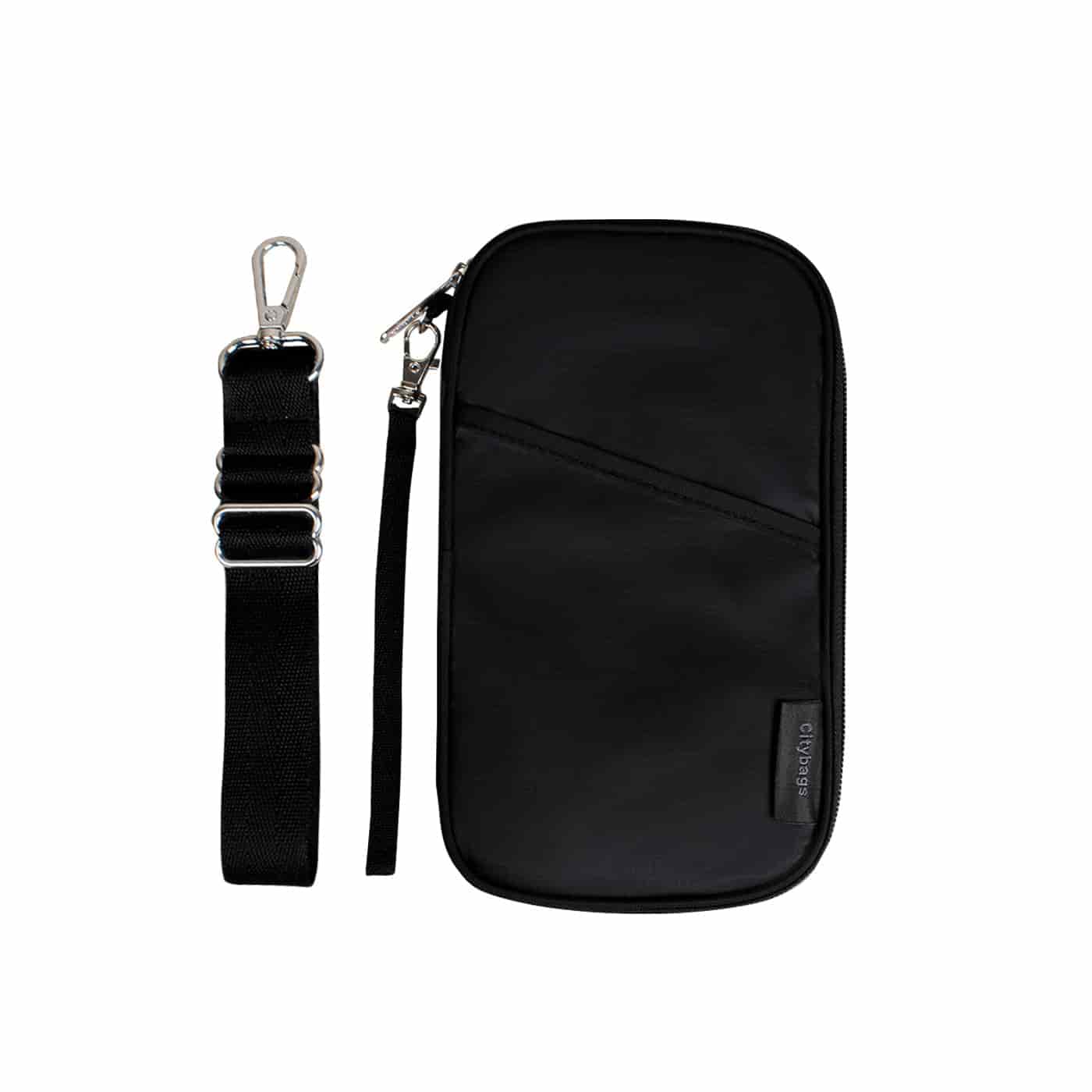 Portadocumentos de Viaje Light Negro Citybags - miniatura 3