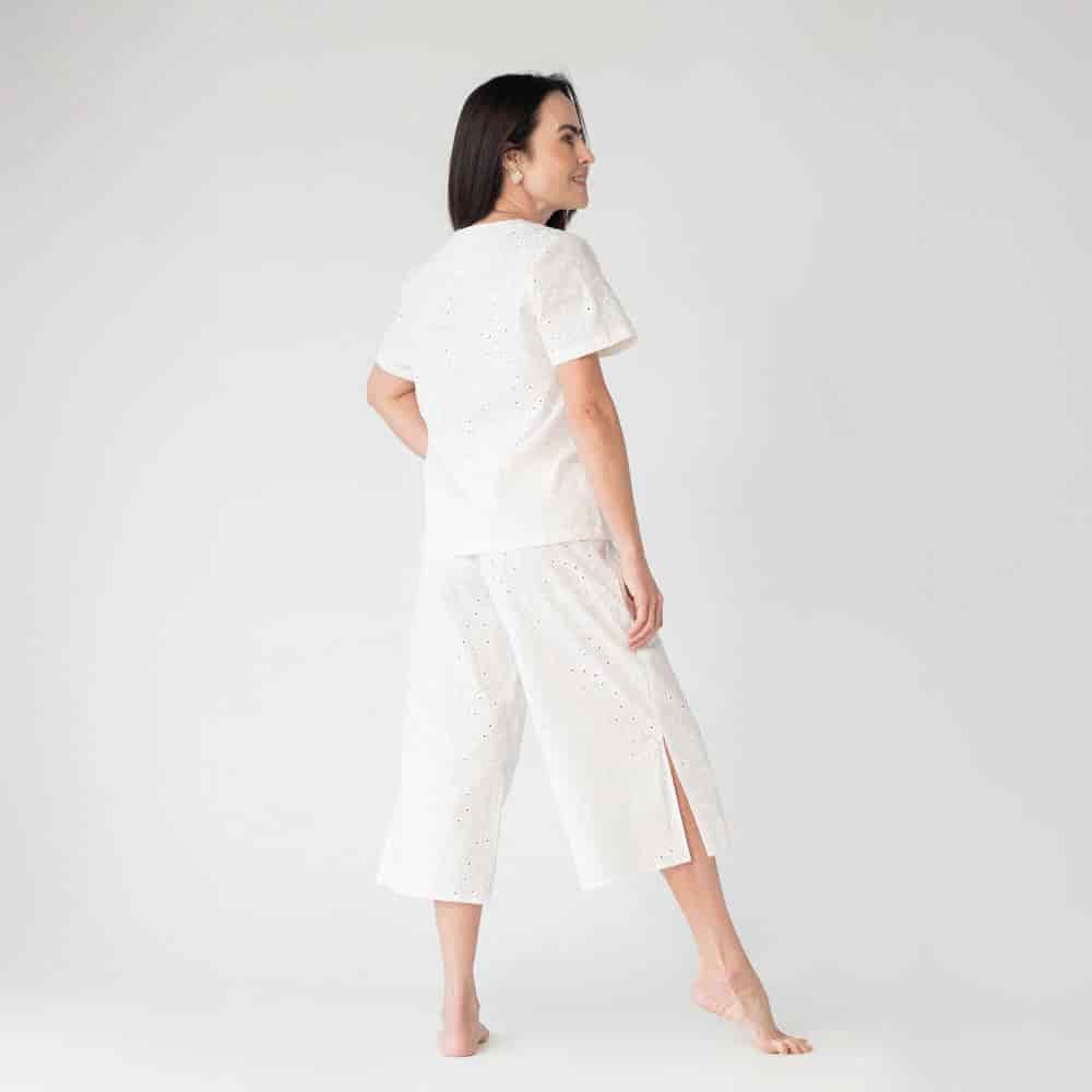 Conjunto de Pijama Capri en Ojalillo - miniatura 2