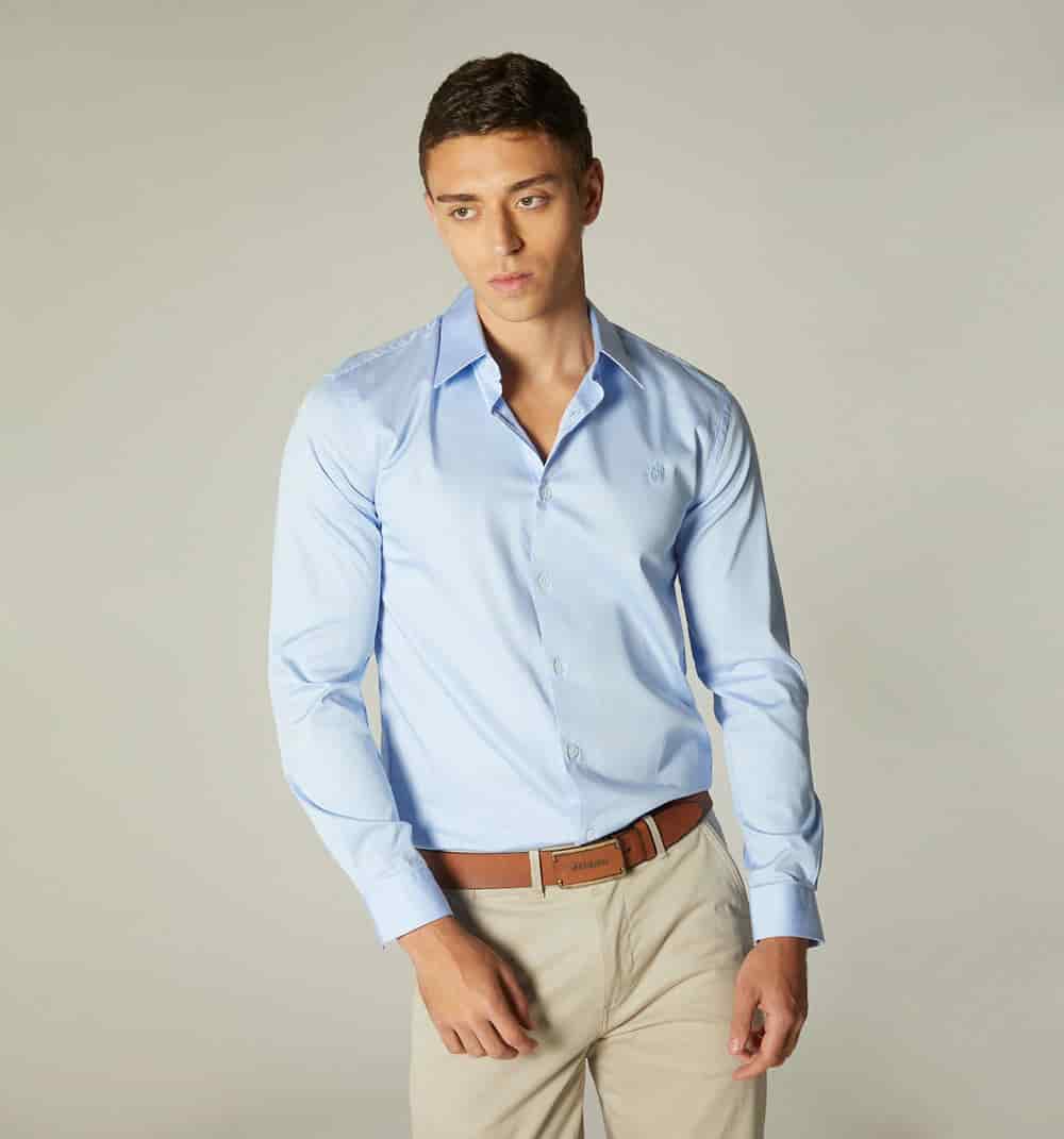 Camisa para hombre manga larga - miniatura 3