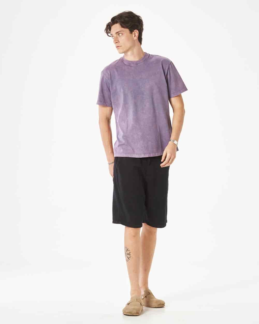 WASHED PURPLE TEE - miniatura 2