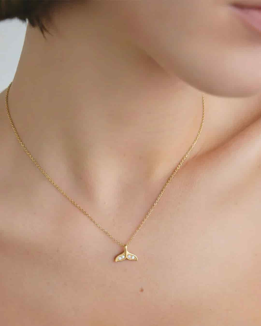 Collar Cola de Ballena Cristales - miniatura 2