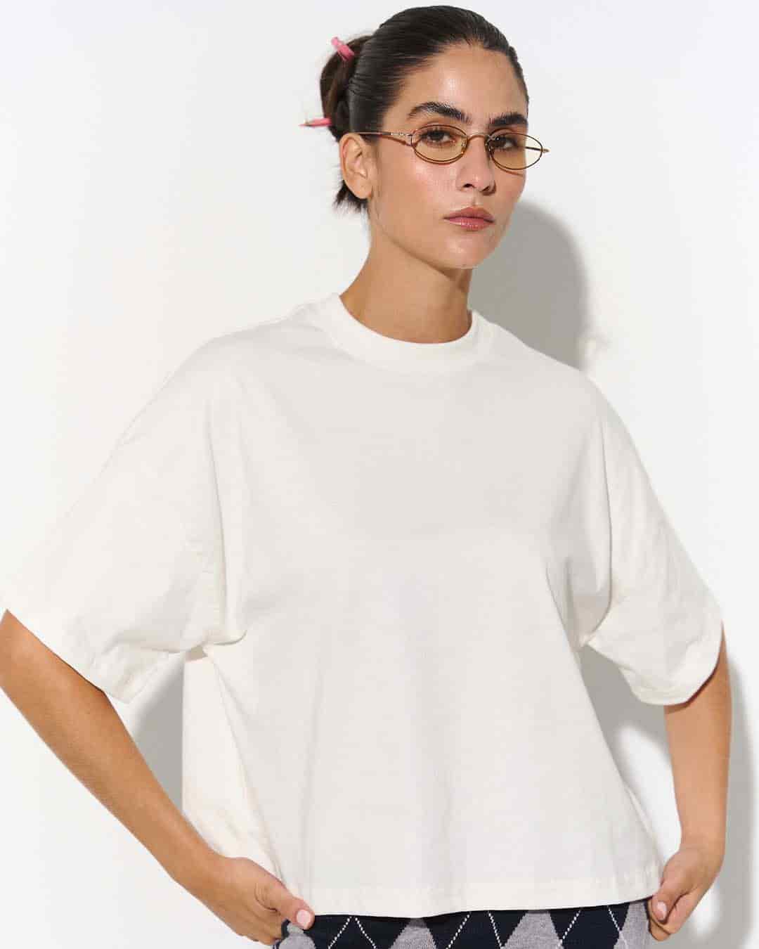 Camiseta básica blanca - miniatura 1