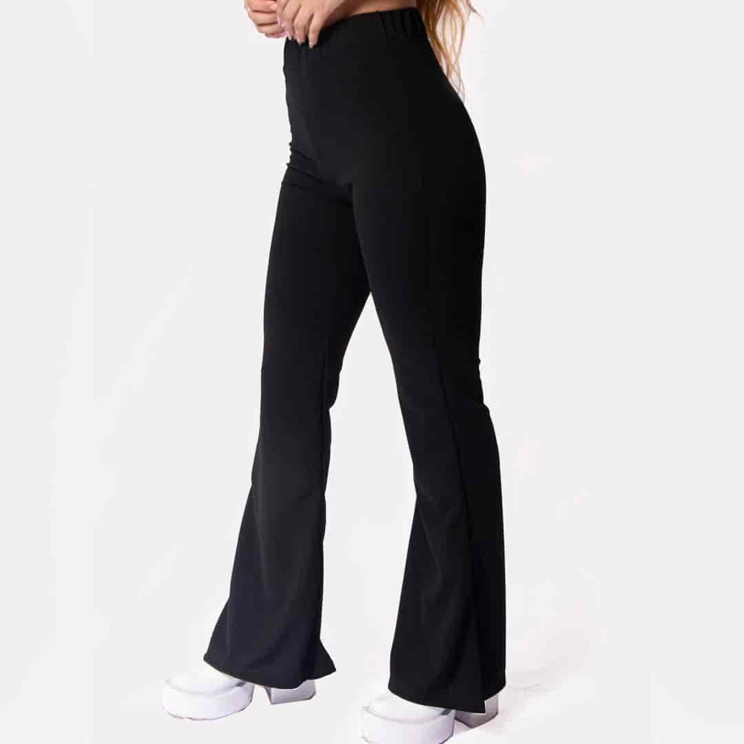 Pantalon Campana Negro - miniatura 2