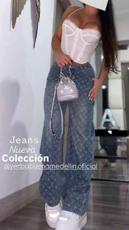 JEANS LOUIS VUITTON MONOGRAM - miniatura 1