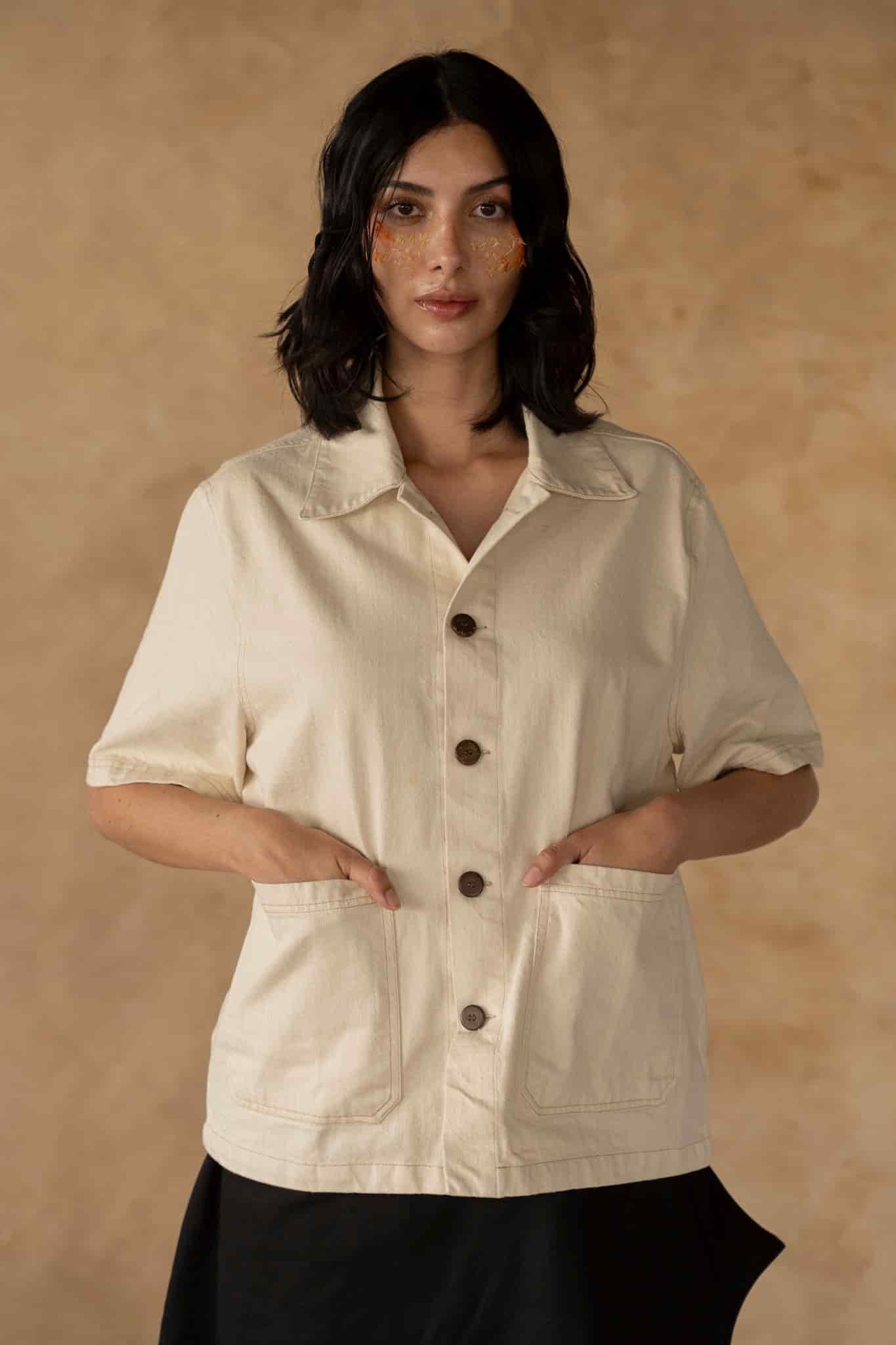 Camisa veranera crudo - miniatura 4