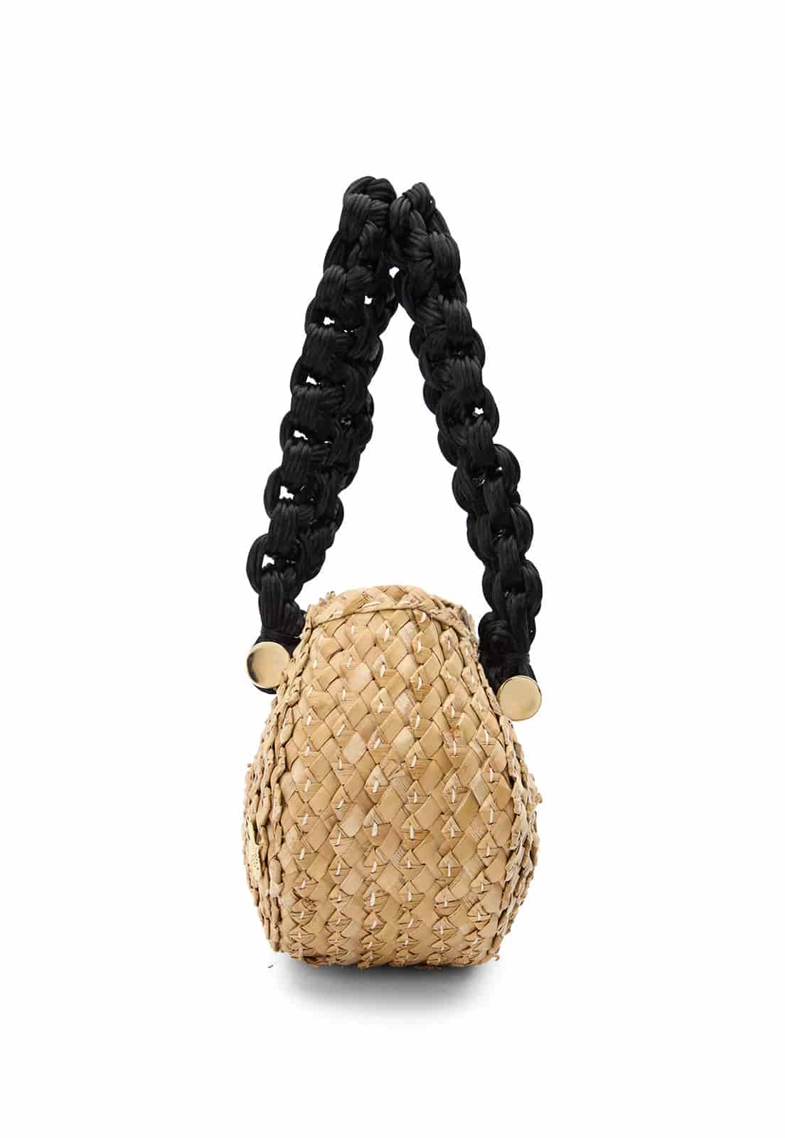LUI MINI TOTE BAG BLACK - miniatura 5