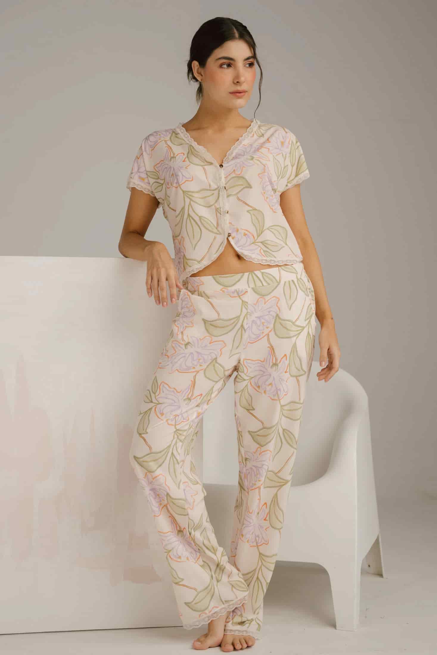 PIJAMA PANTALON ELLIPSE ESTAMPADO - miniatura 3