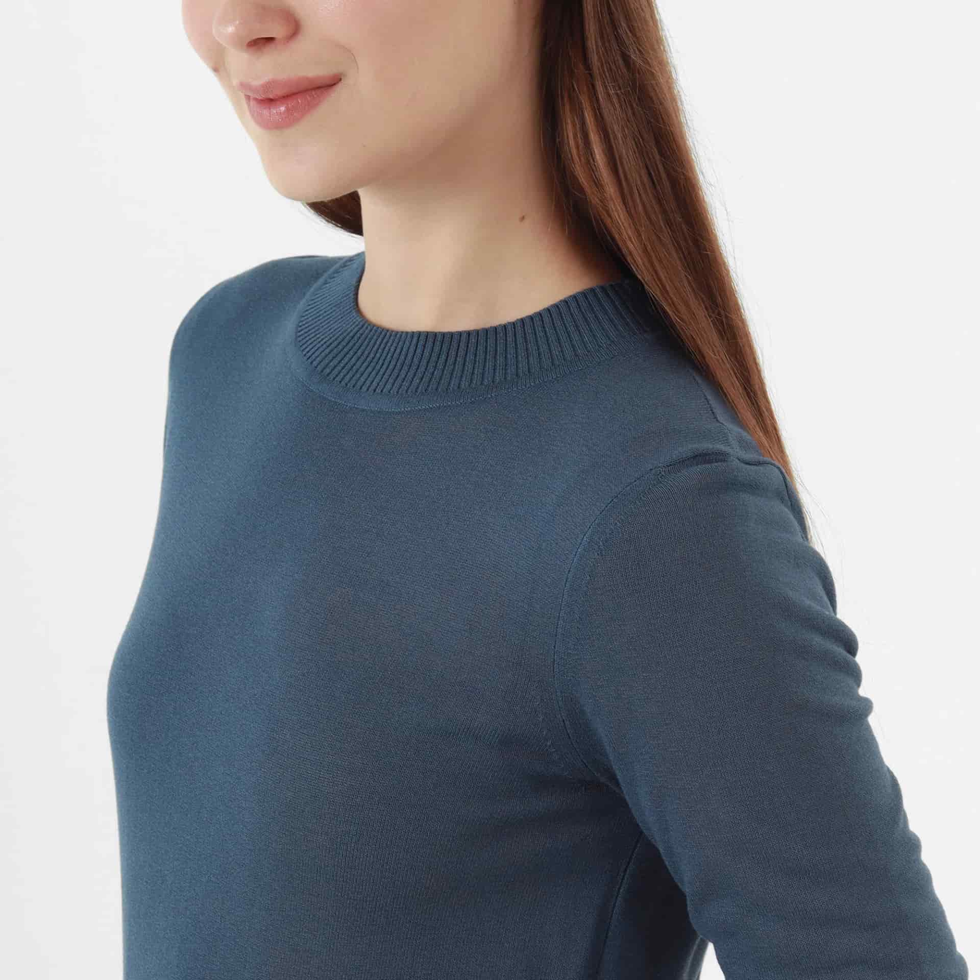 Sweater Cuello Alto Manga Larga - miniatura 16