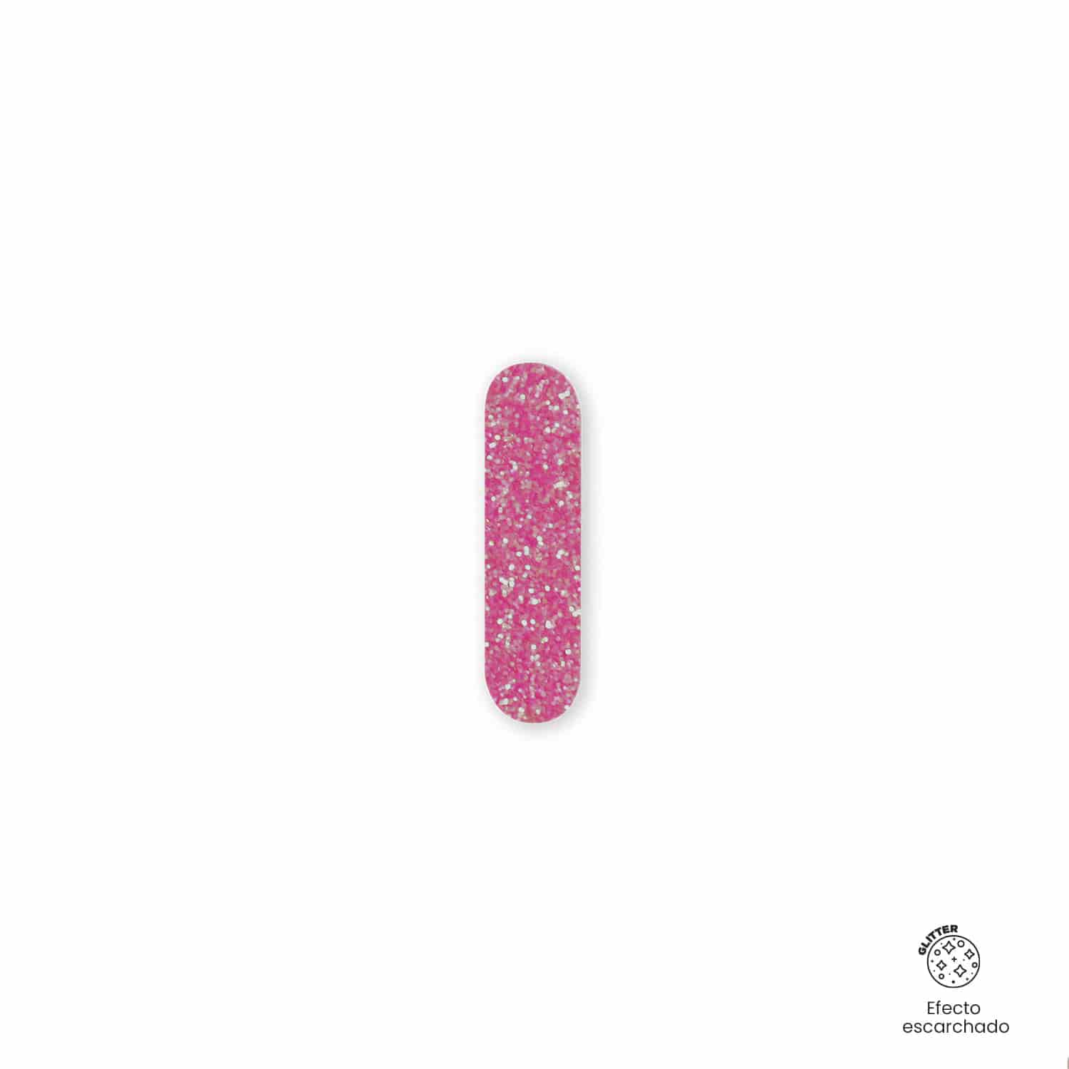 Parche Autoadhesivo Glitter color Rosado - miniatura 1