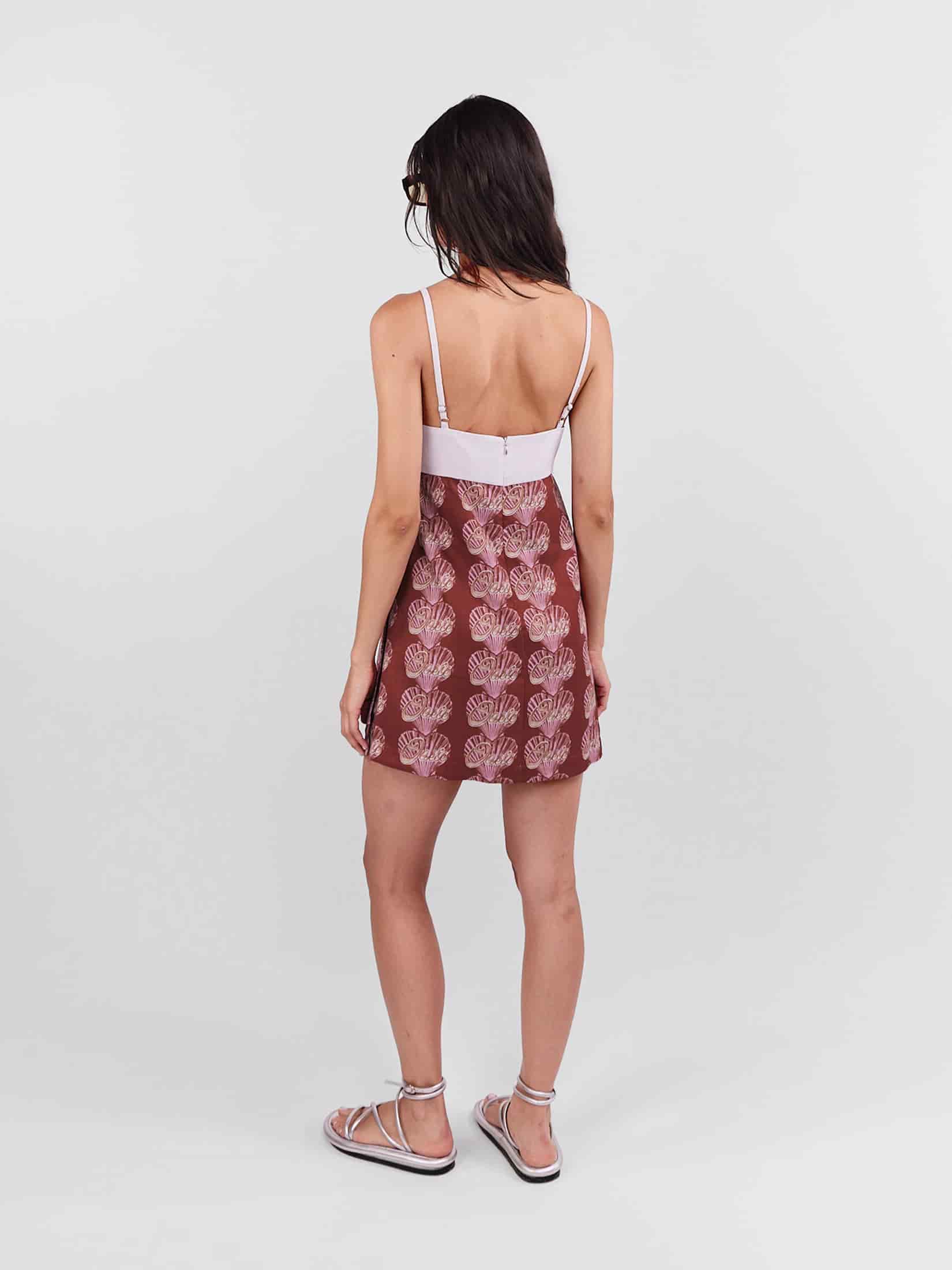 Mini Dress Oasis - Terracota - miniatura 2