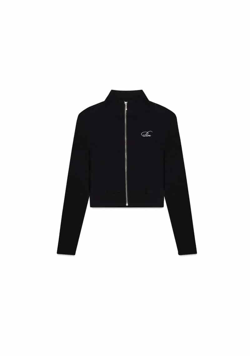 Knockout Woman Black Zip Jacket - miniatura 1
