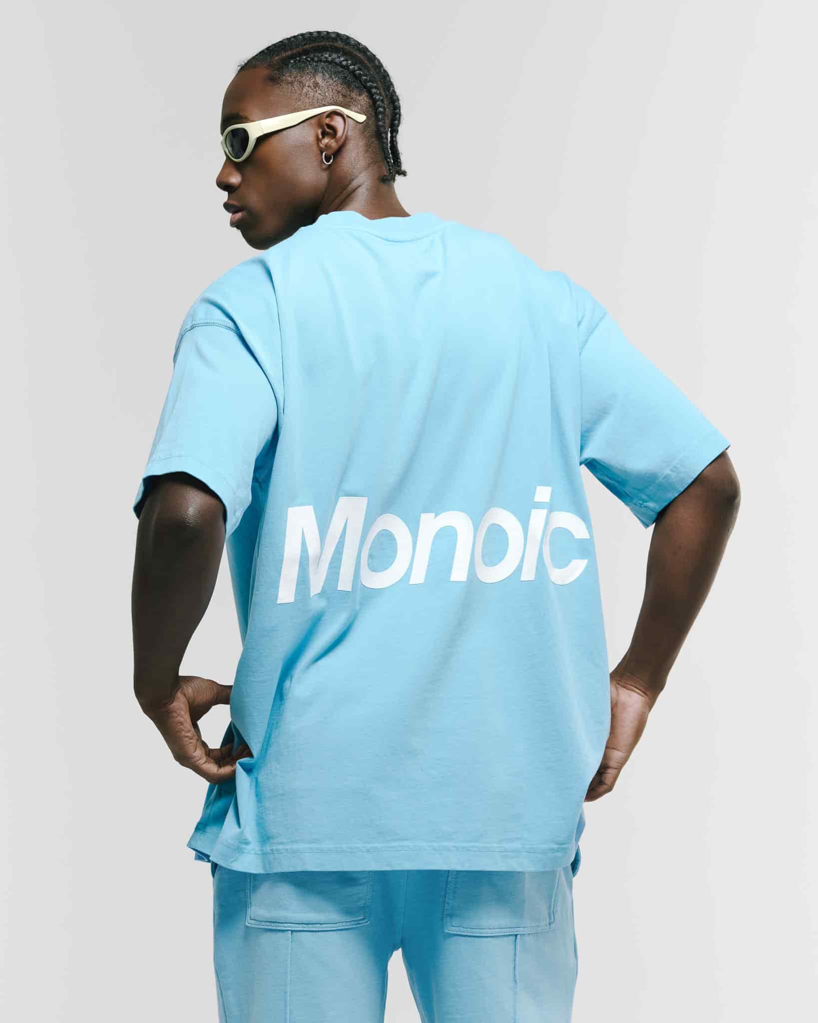 Camiseta Logo Oversized V4 - Azul Claro - miniatura 6