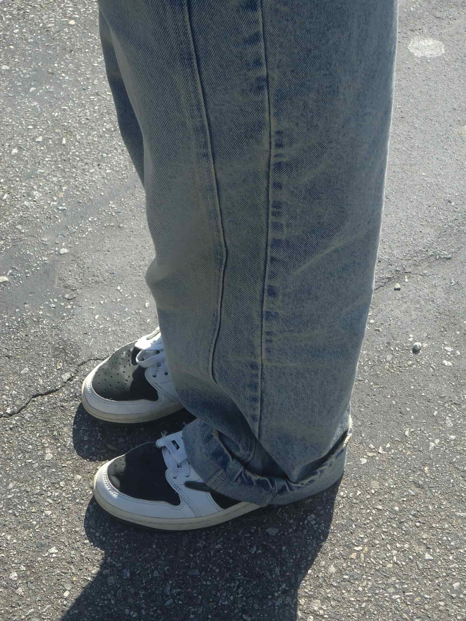 LOOSE CORD JEAN - DIRTY WASH CLEAR BLUE - miniatura 13