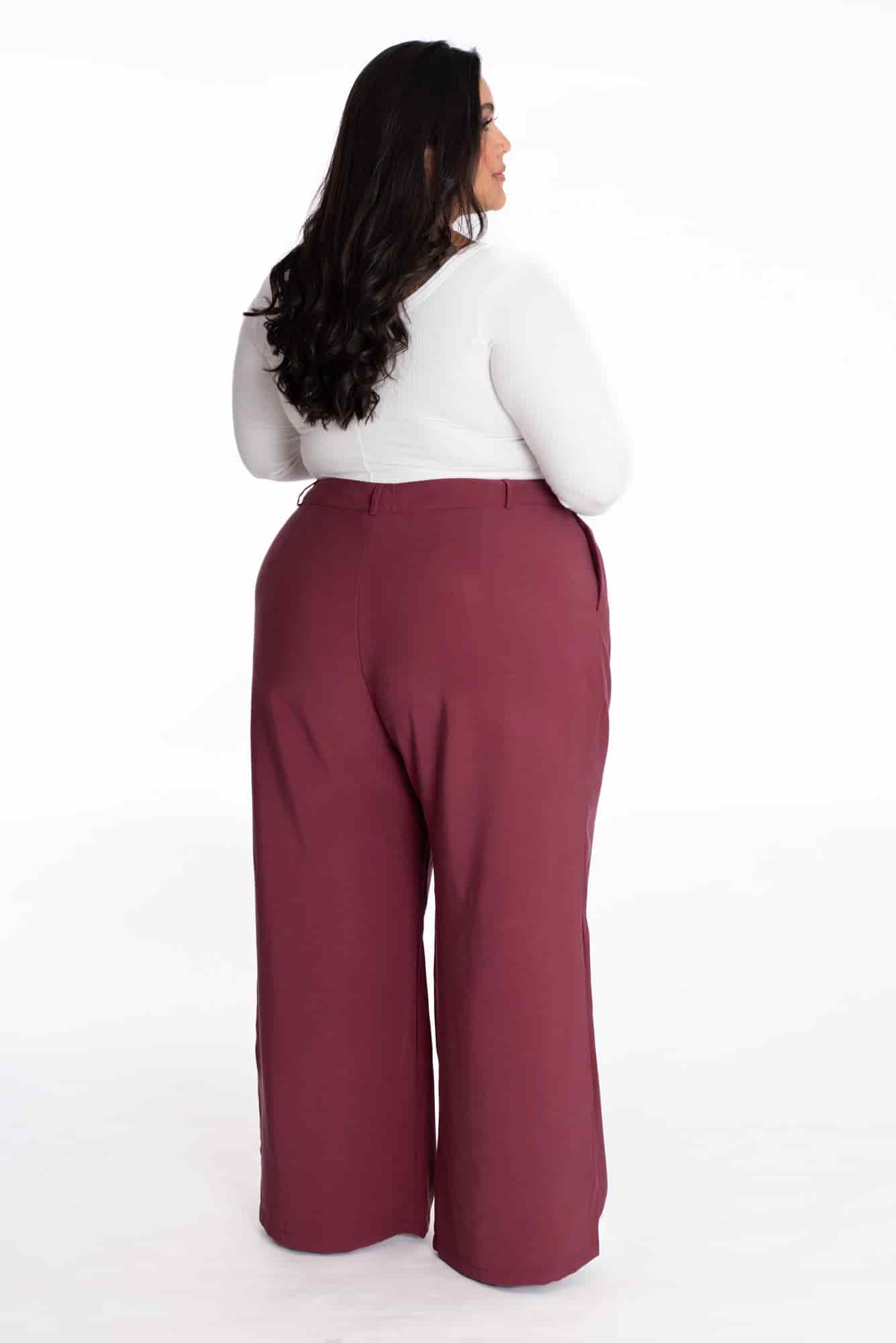 Pantalón Larisa Vino Tinto - miniatura 14