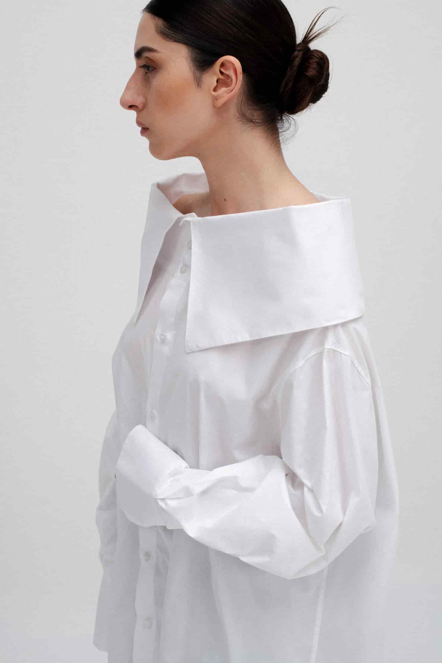 WIDE COLLAR SHIRT - miniatura 2