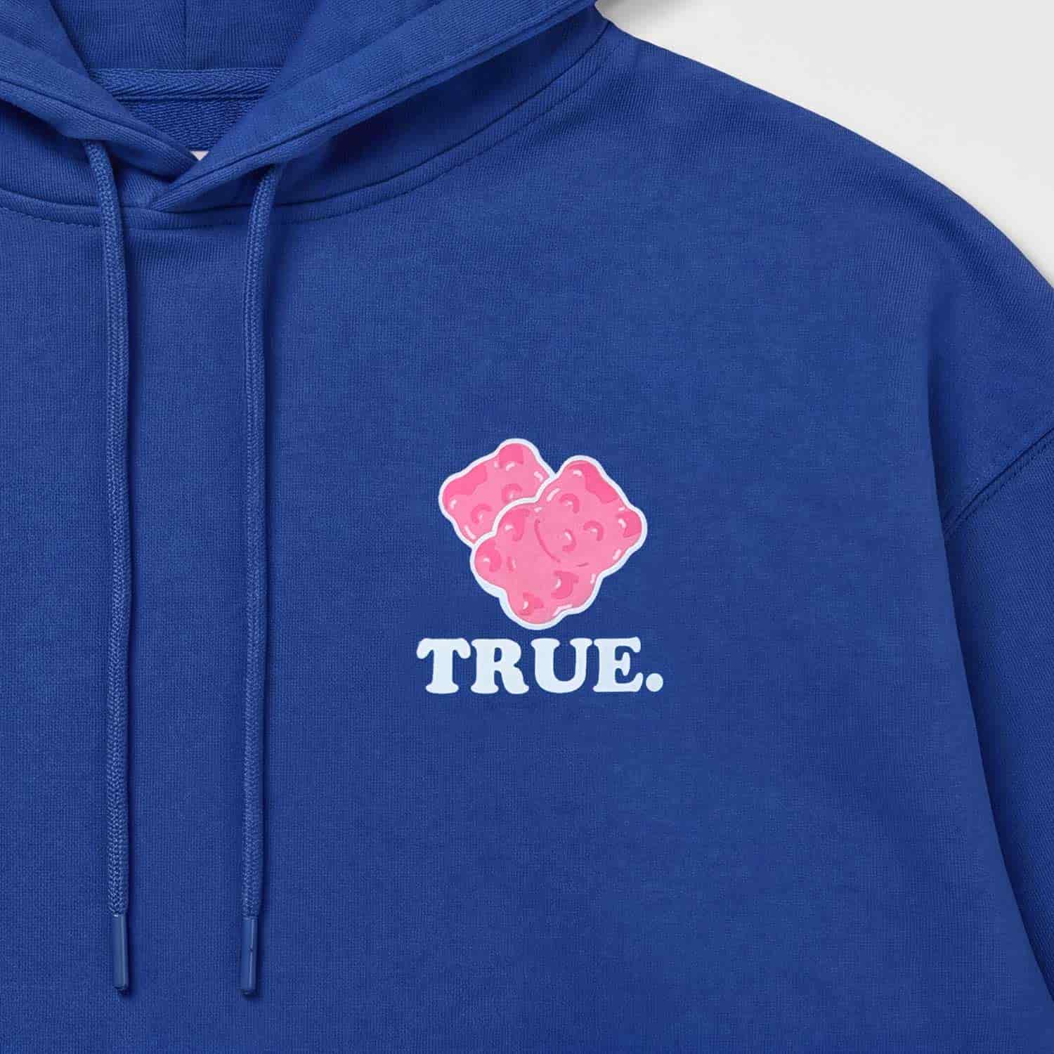 Joe x True Hoodie - Blue - miniatura 5