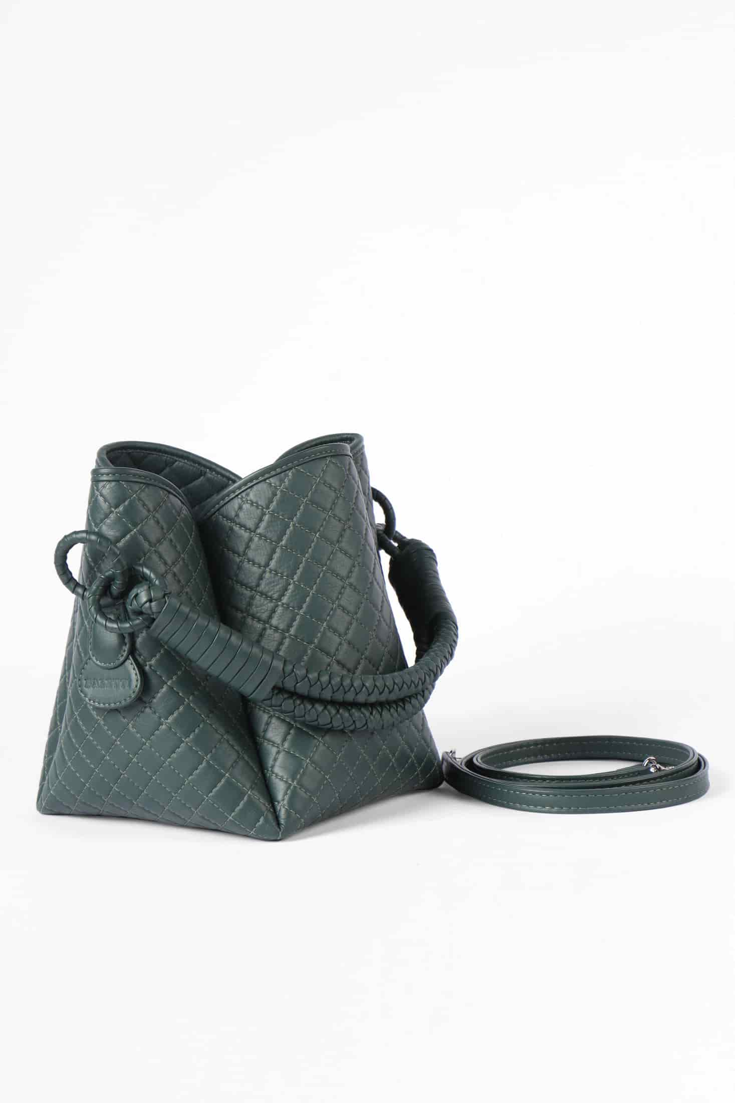 Tulip Bucket Bag, Green. - miniatura 4
