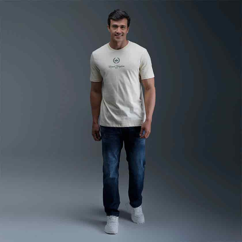 Camiseta Beige - miniatura 3