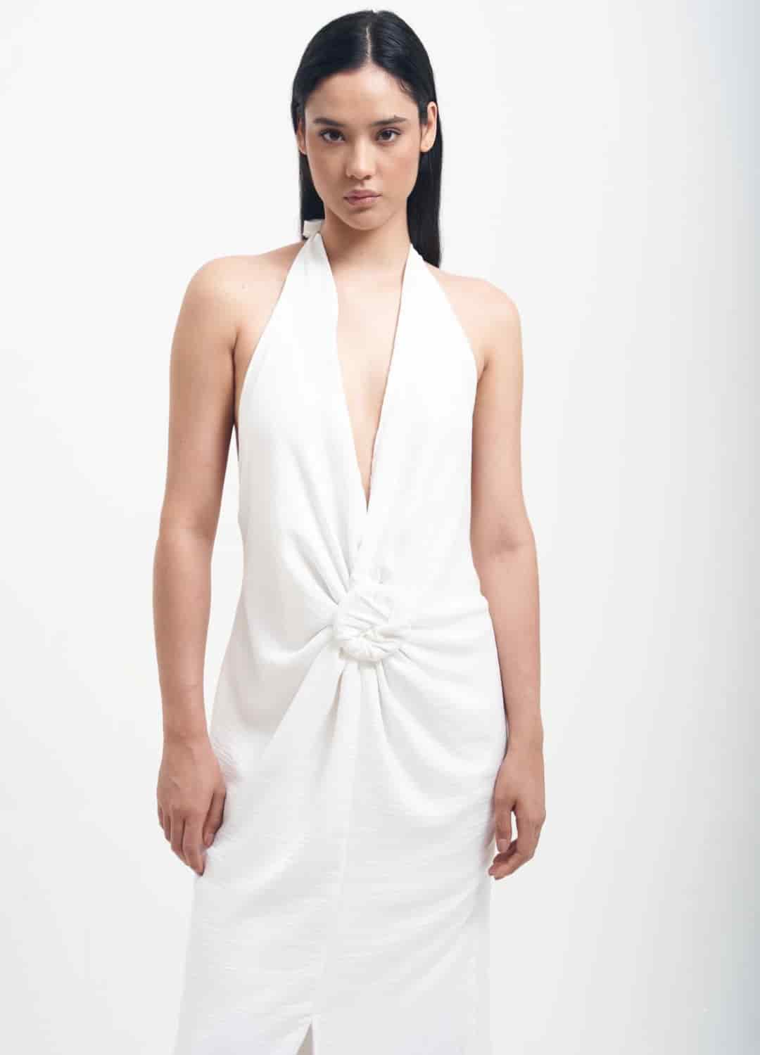 Vestido Teresa Blanco - miniatura 3
