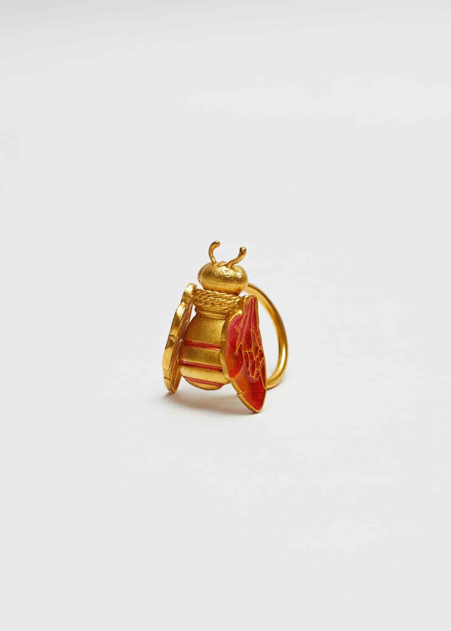 Anillo The Queen Bee Naranja - miniatura 3