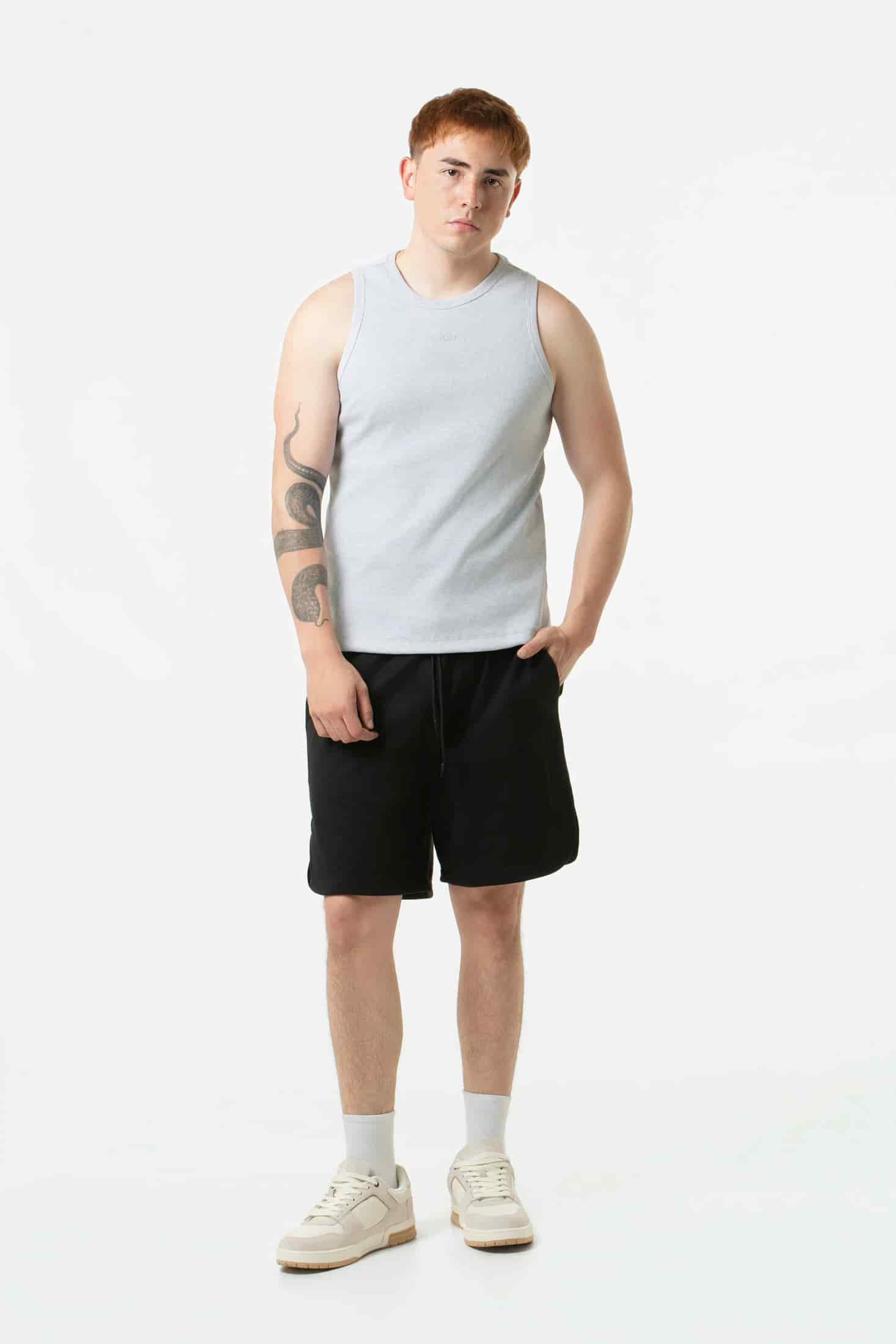 BERMUDA JOGG COLOR NEGRO - miniatura 5