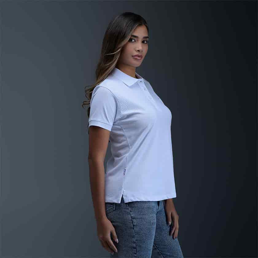 Polo Blanco Mujer - miniatura 4