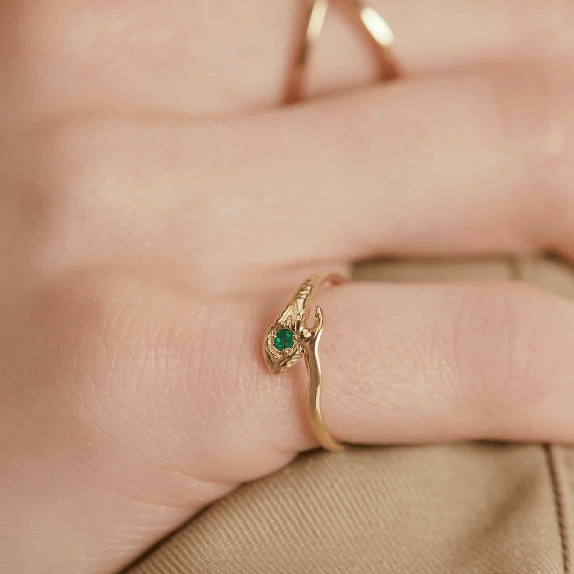 Anillo Pinky snake - miniatura 2