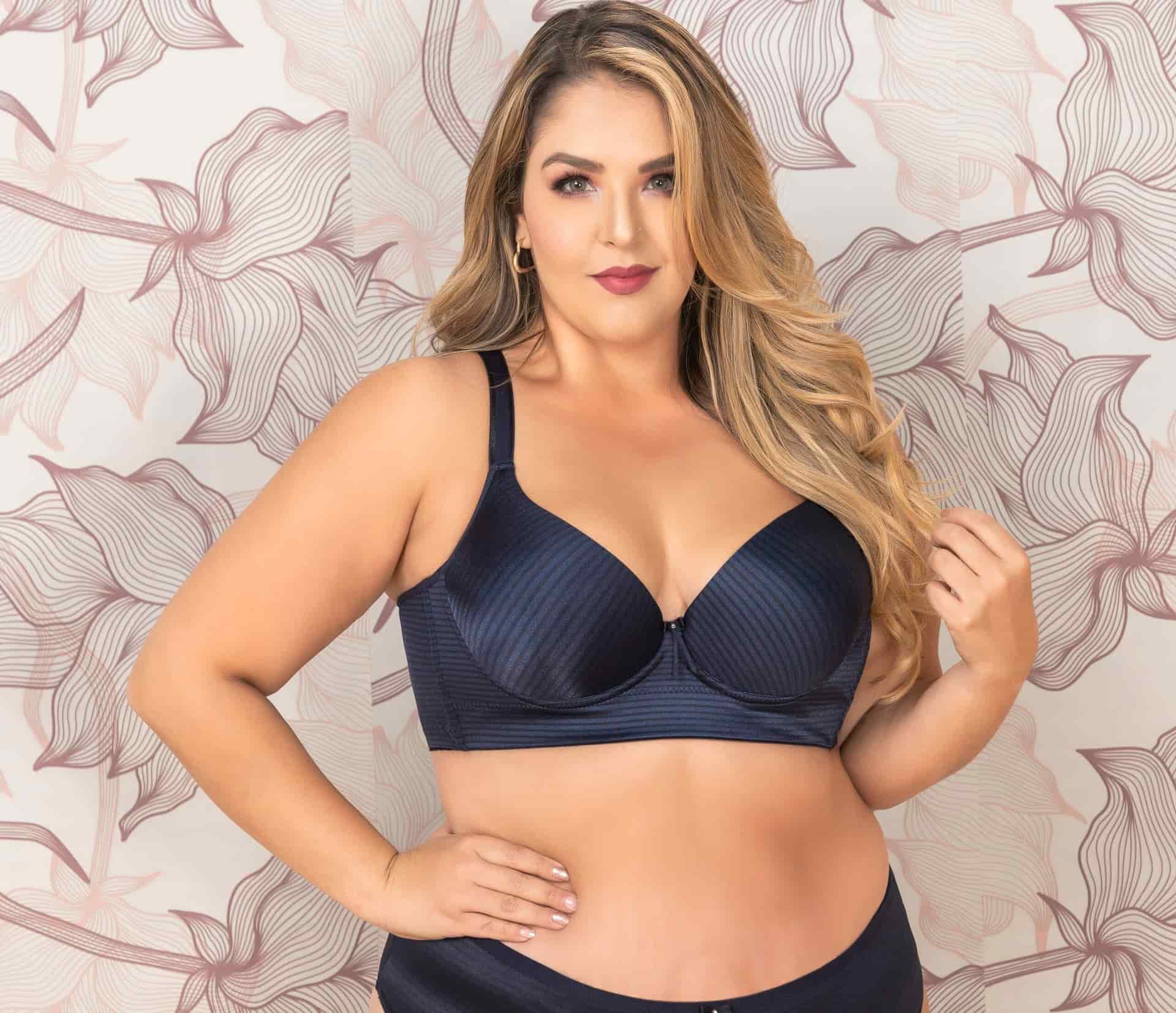 Brasier con Realce y Base Ancha en Spandex - miniatura 4