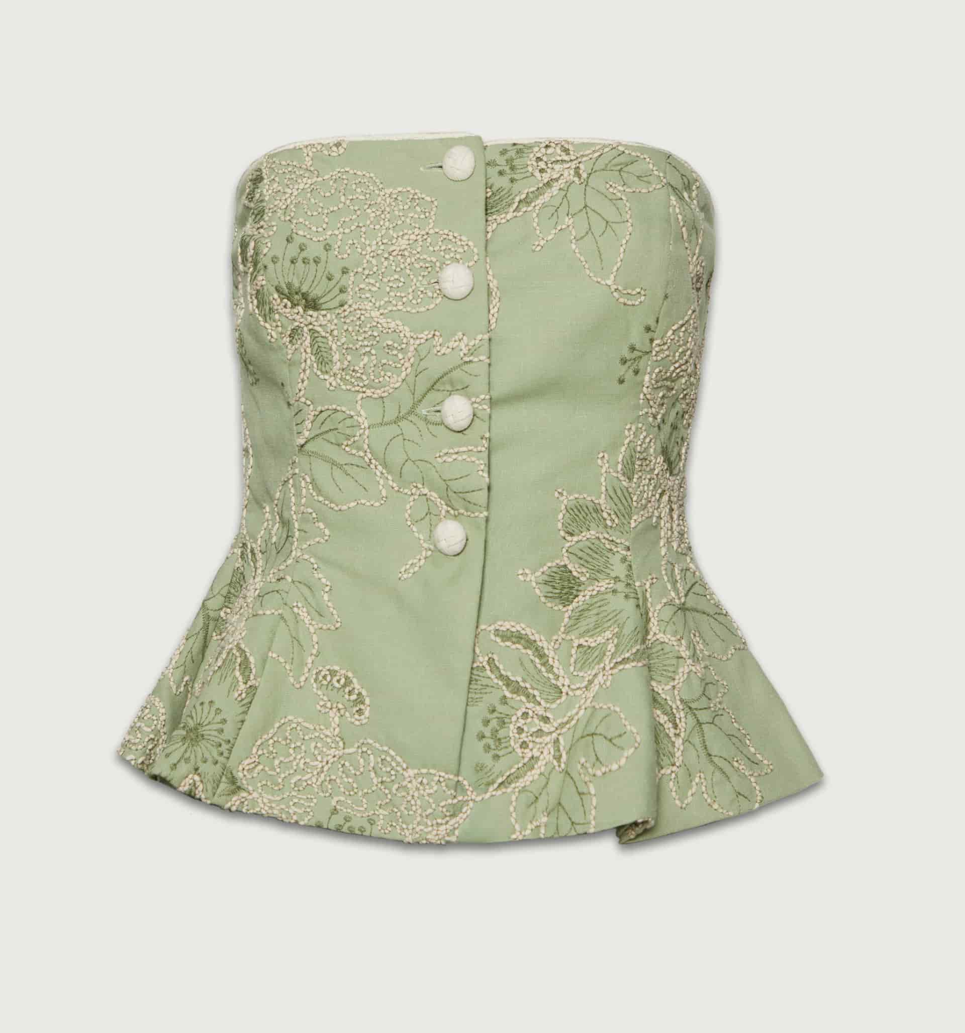 Blusa strapless - miniatura 1