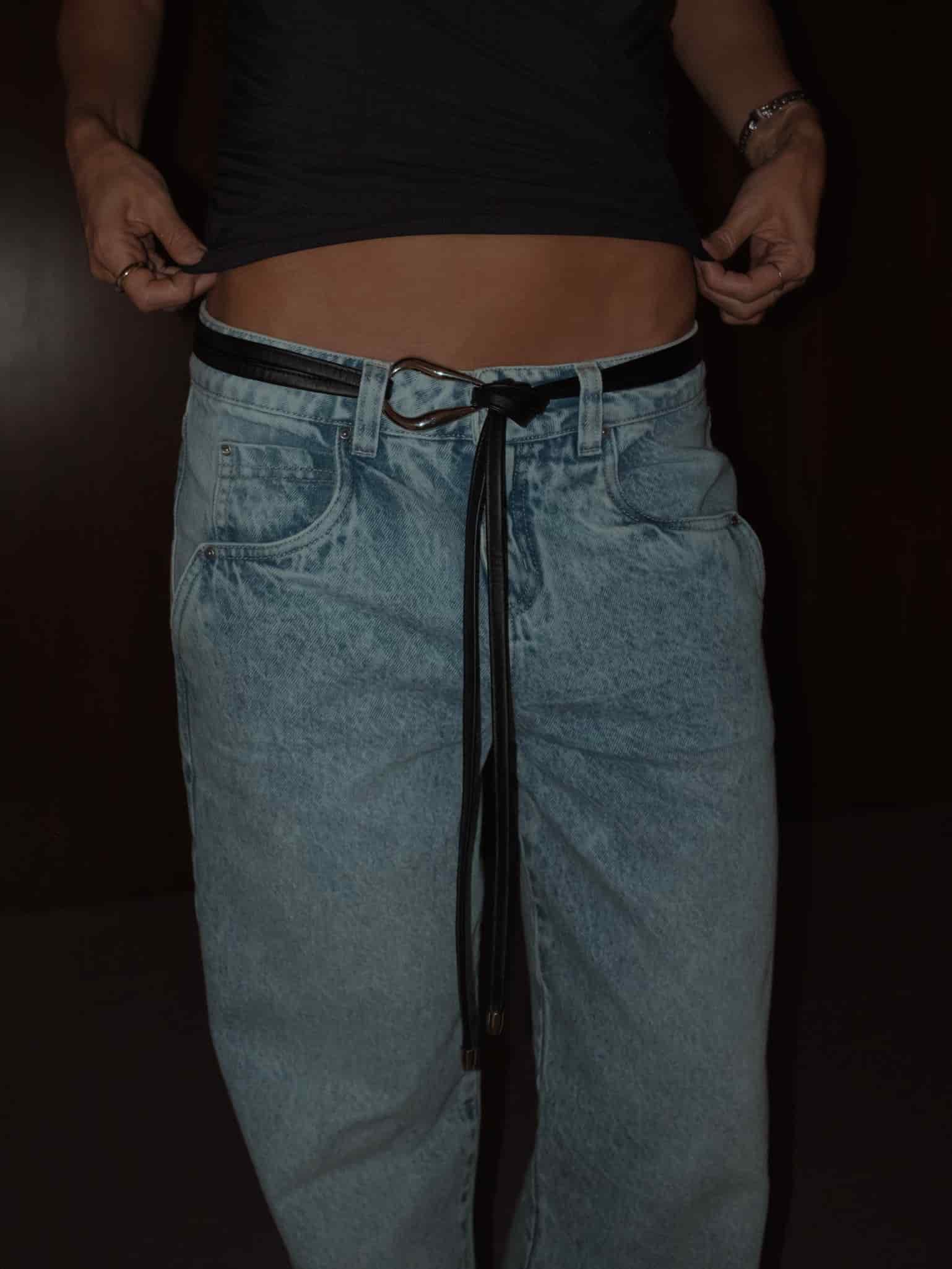 NOT SO MODEST JEAN - OLD LIGHT BLUE - miniatura 3