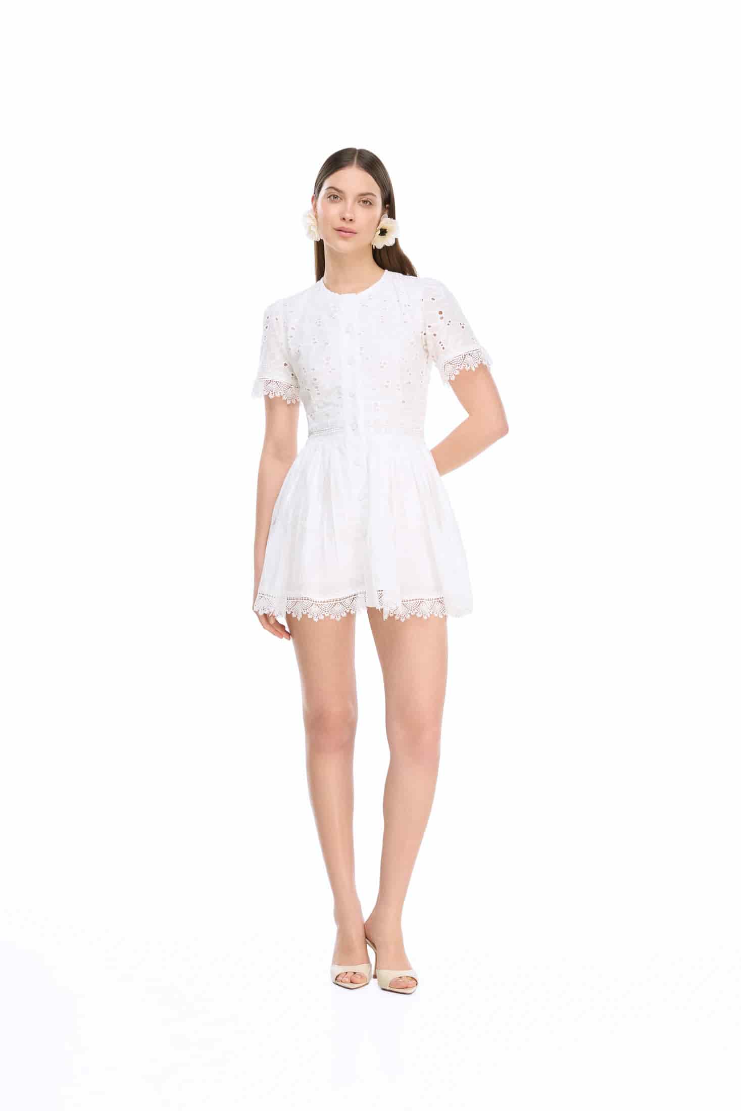 MARGARITA DRESS WHITE - miniatura 1