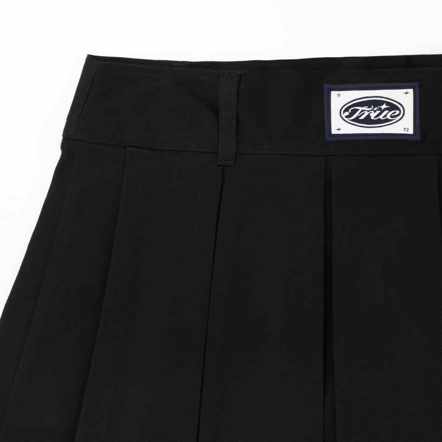 Pleated Mini Skirt - Black - miniatura 7