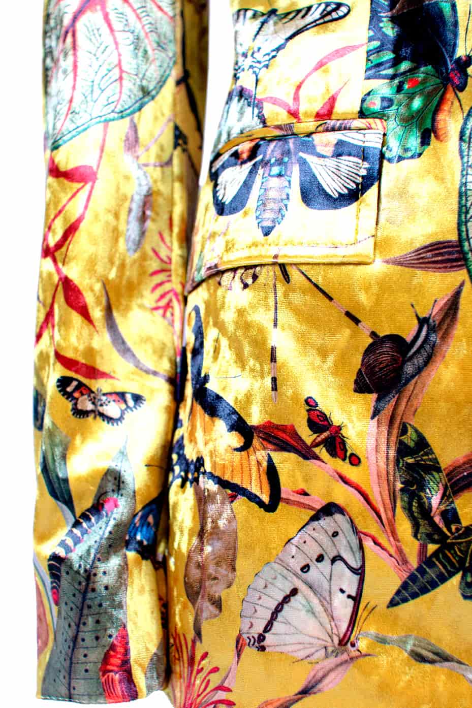 Blazer Terciopelo - Butterfly Yellow - miniatura 4