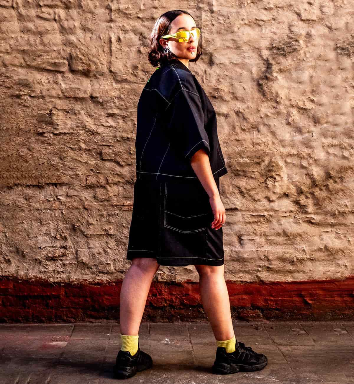 ✴︎ Bermuda Futuro Agender 🩸 Cc: Caníbal ✴︎ Negro Neón - miniatura 1